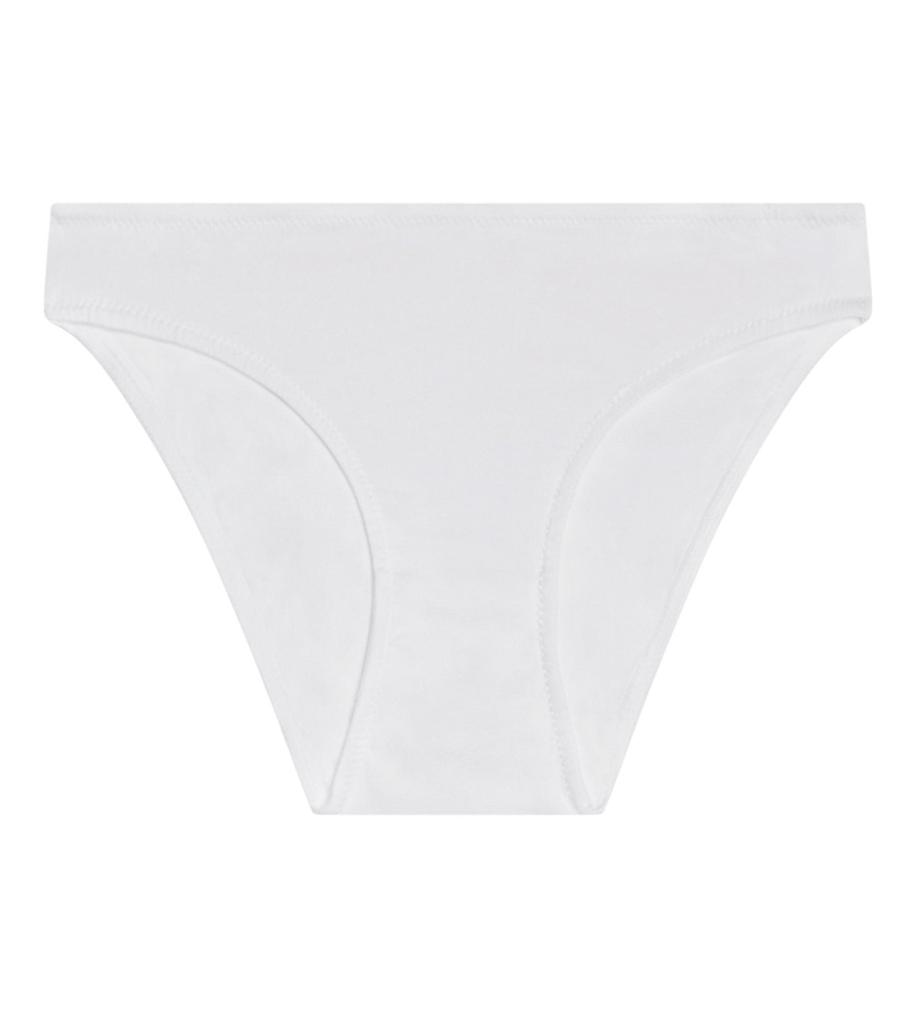 DIM EcoDIM Confort cotton bikini knickers in white