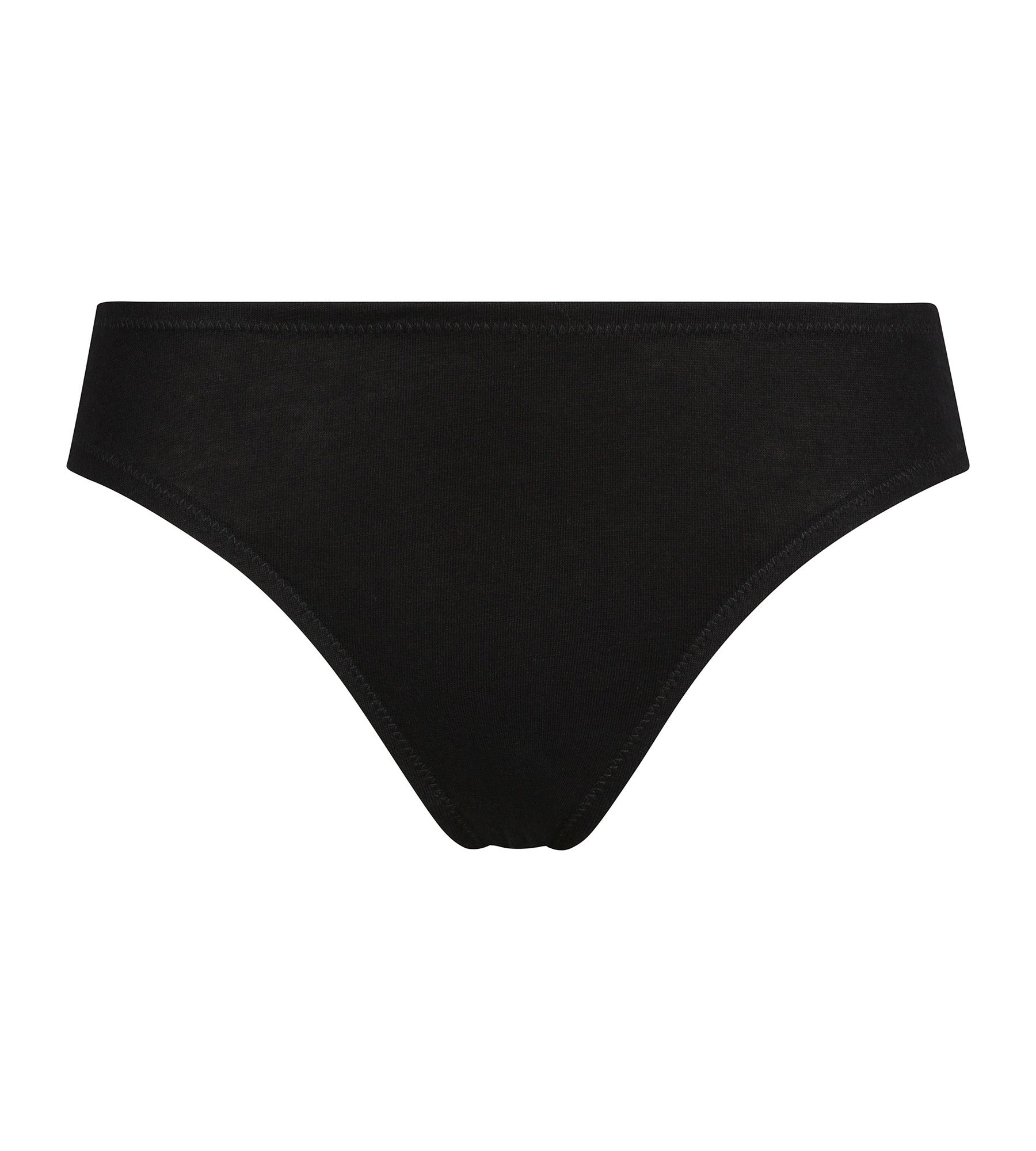 DIM Women's cotton midi brief Black Dim Daily