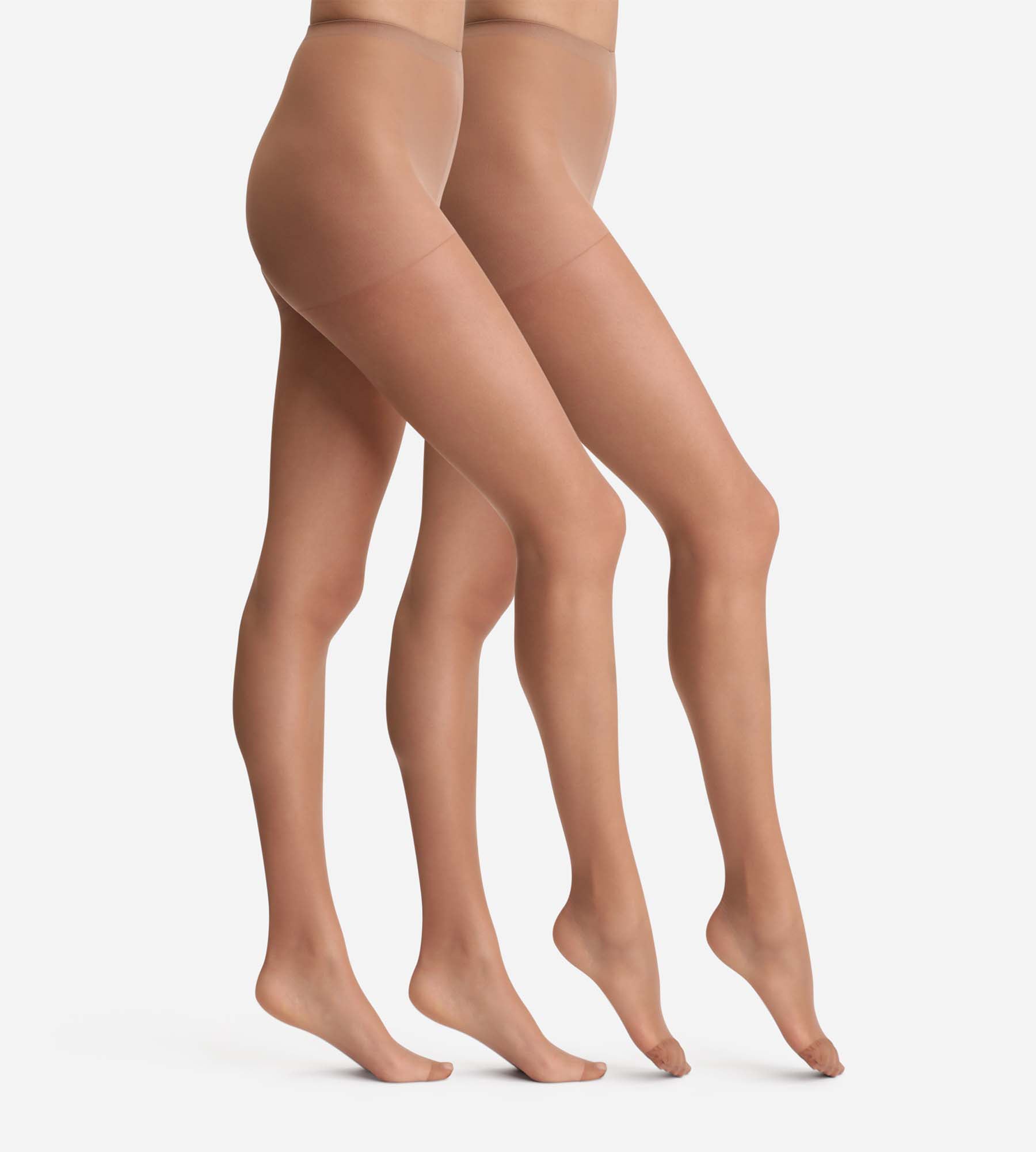 DIM Pack of 2 transparent tights cube 15D Beauty Resist