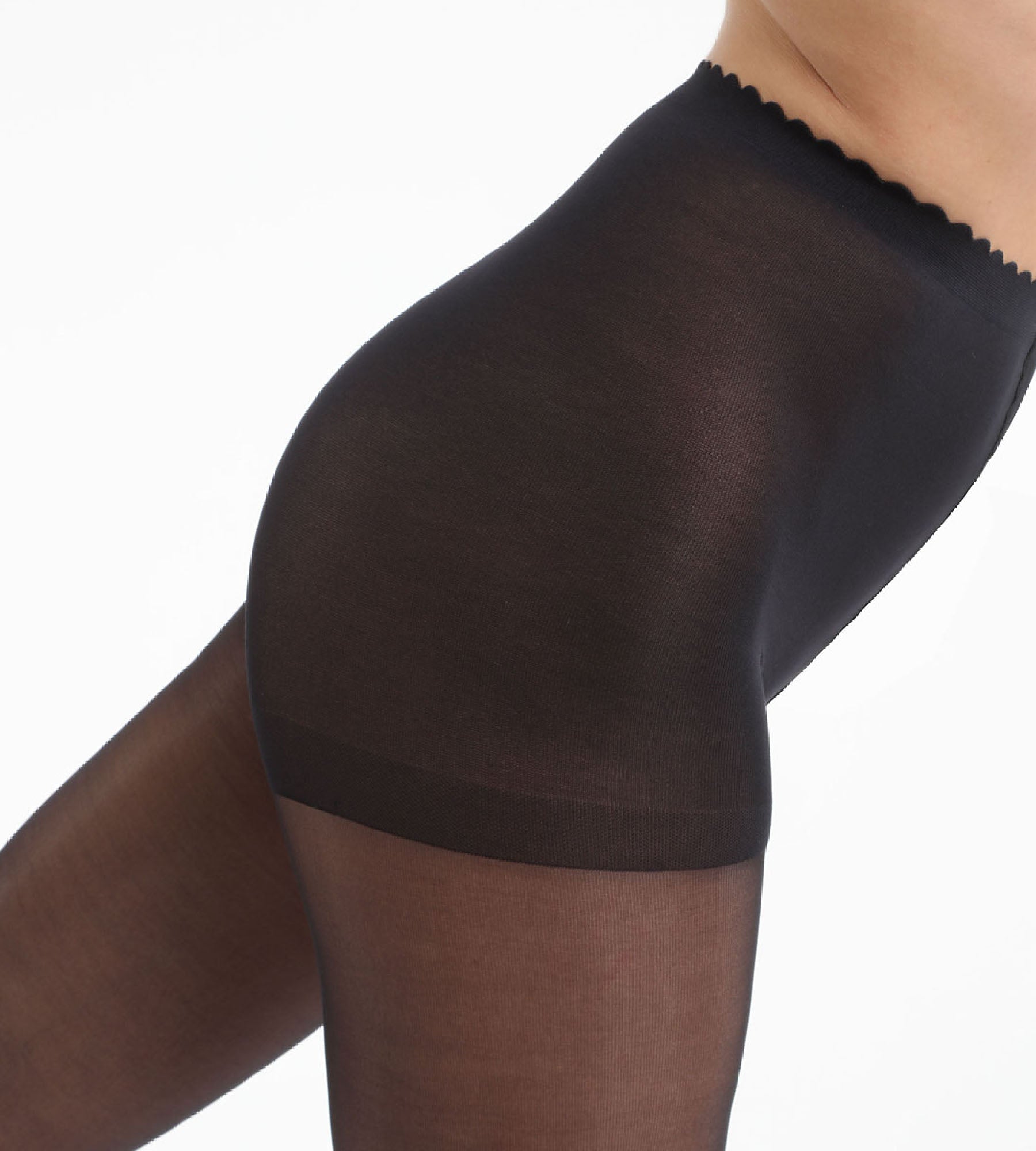 DIM Body Touch Absolu Resist 20 ladder resist tights in black