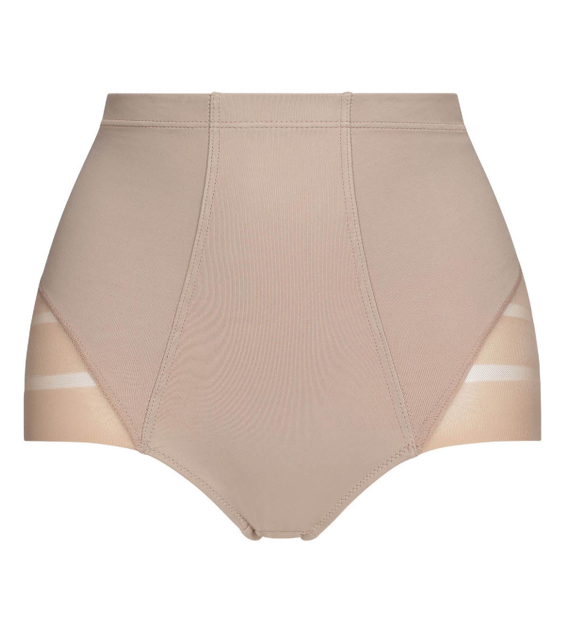 DIM Nude High-Waist Flat Tummy Briefs – Dim Silhouette Elegance