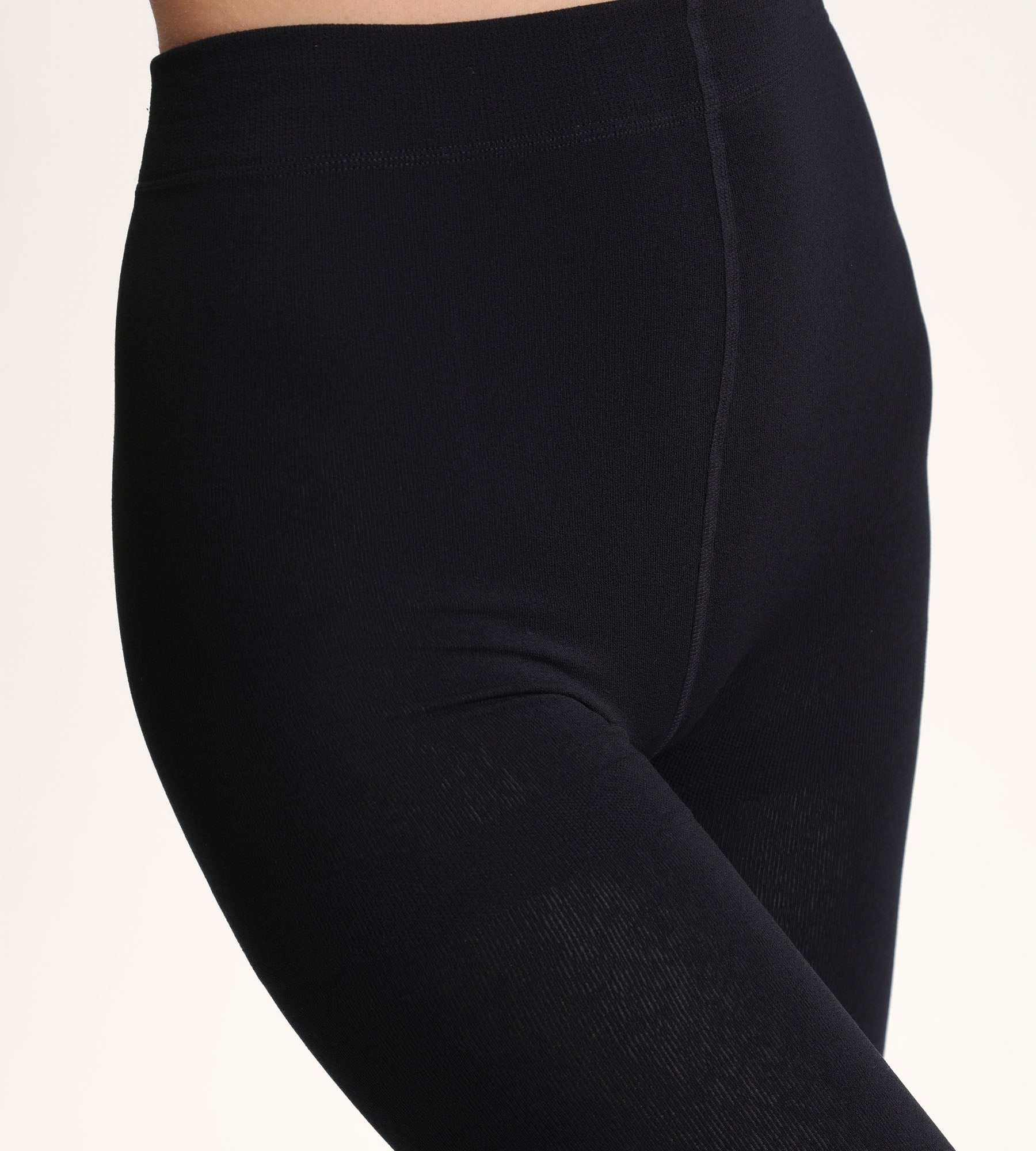 DIM Black Thermo Polaire 143 warm tights