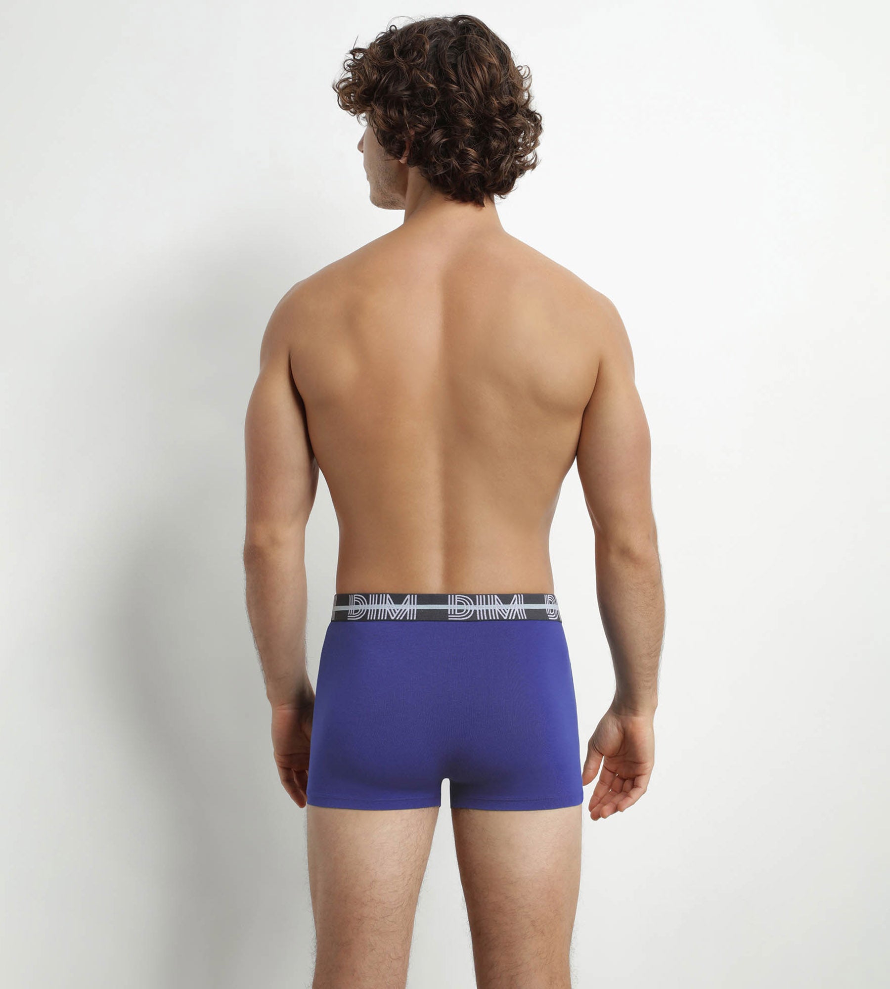 DIM Pack of 3 Men's 3D Belted Boxers Black Blue Green Dim Powerful