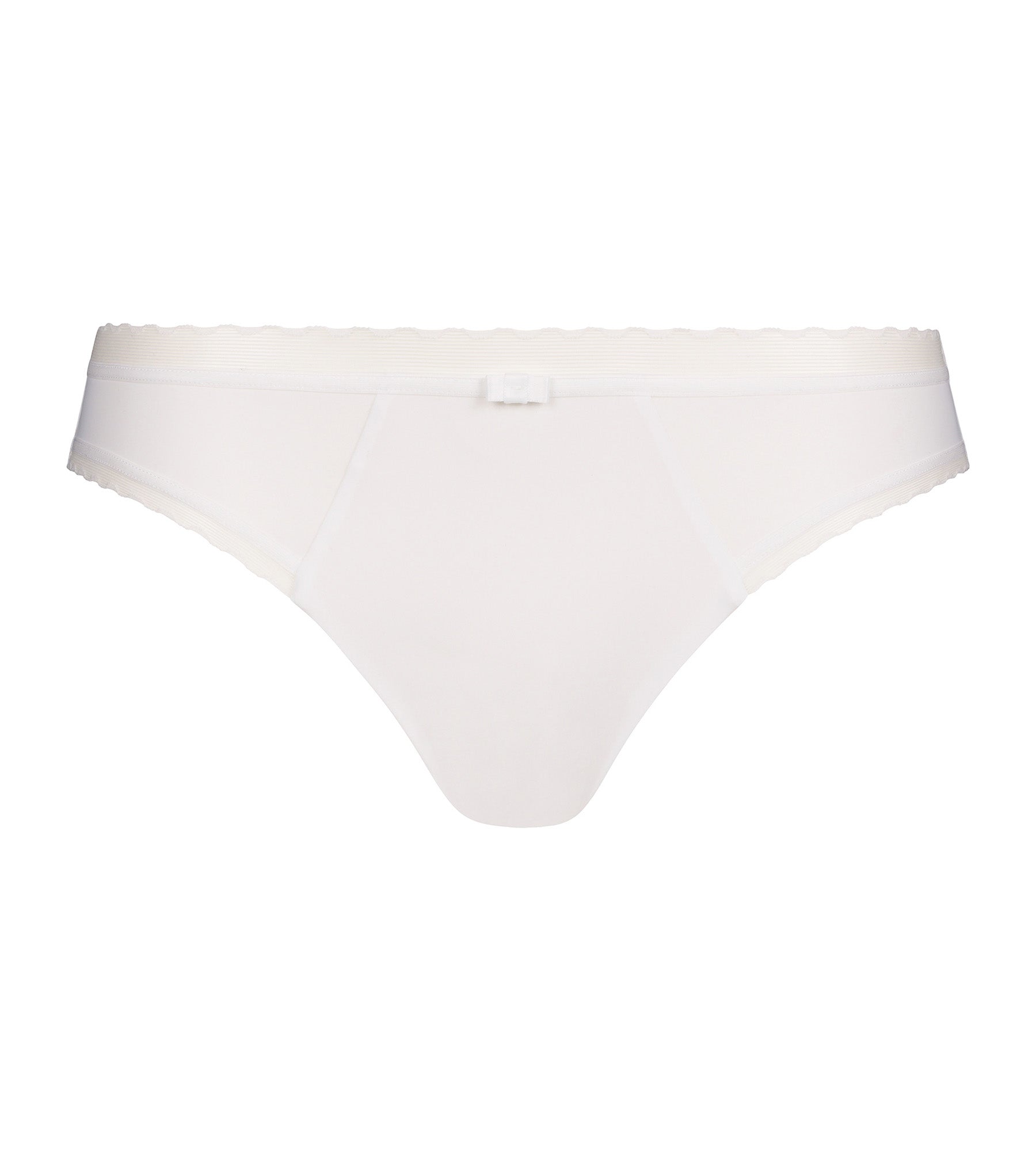 DIM Women's microfiber and tulle briefs White Dim Daily Confort