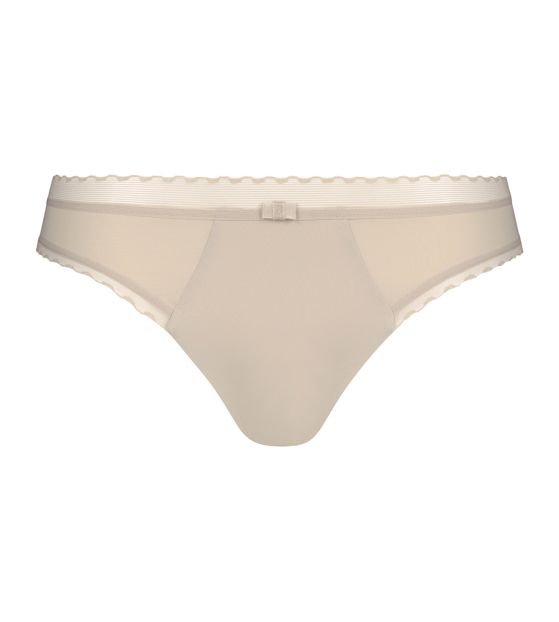 DIM Women's briefs in microfiber and tulle Nude Dim Daily Confort