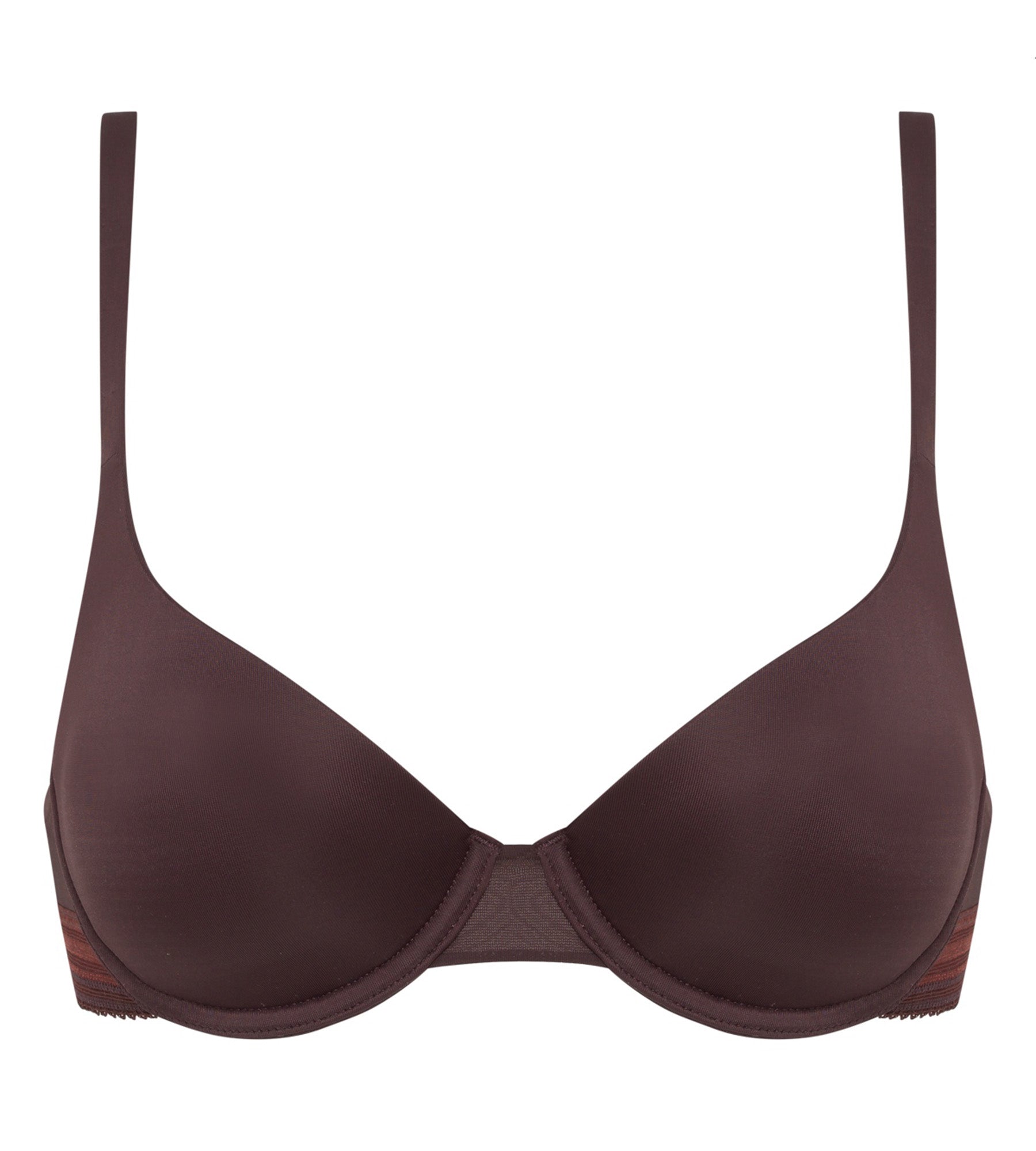 DIM Dim InvisiFit precious brown padded balconette bra