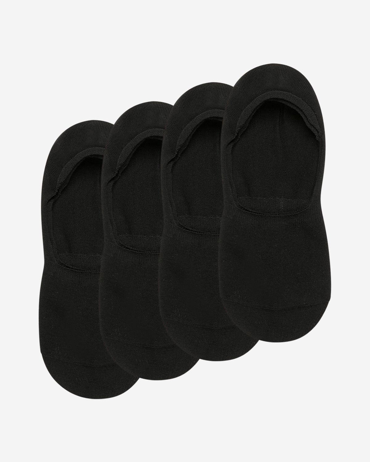 DIM Pack of 2 pairs of black cotton footsies for men