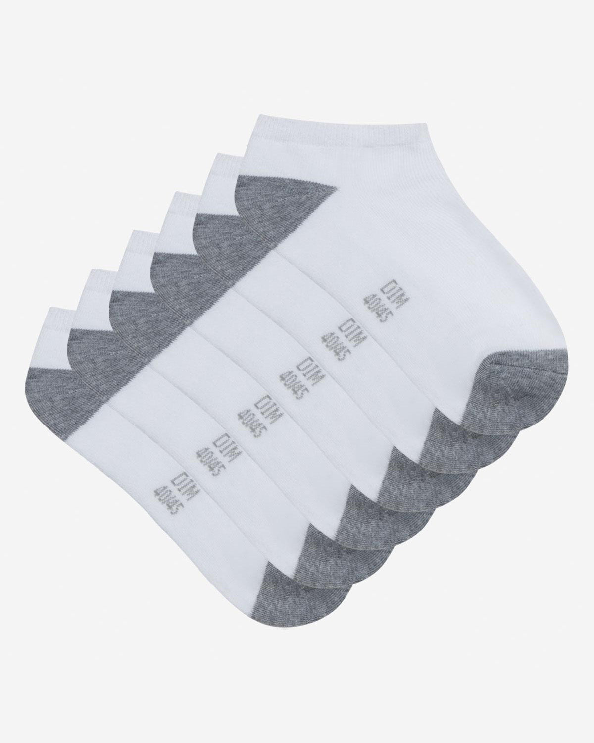 DIM Pack of 3 pairs of invisible trainer socks for men