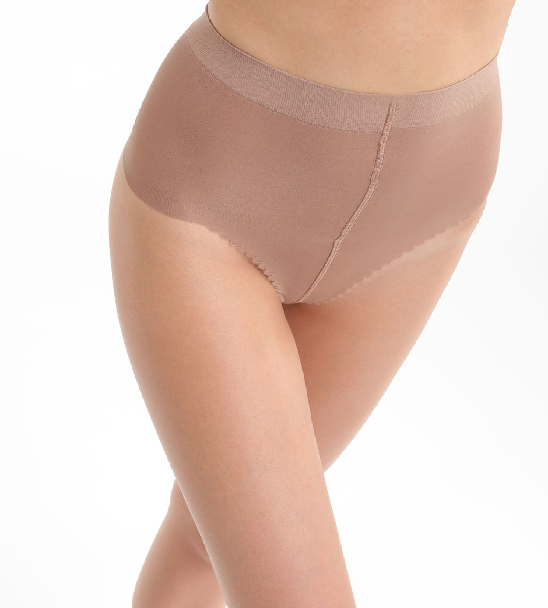 DIM Teint de Soleil 17 tummy flattening bronzer tights in tan
