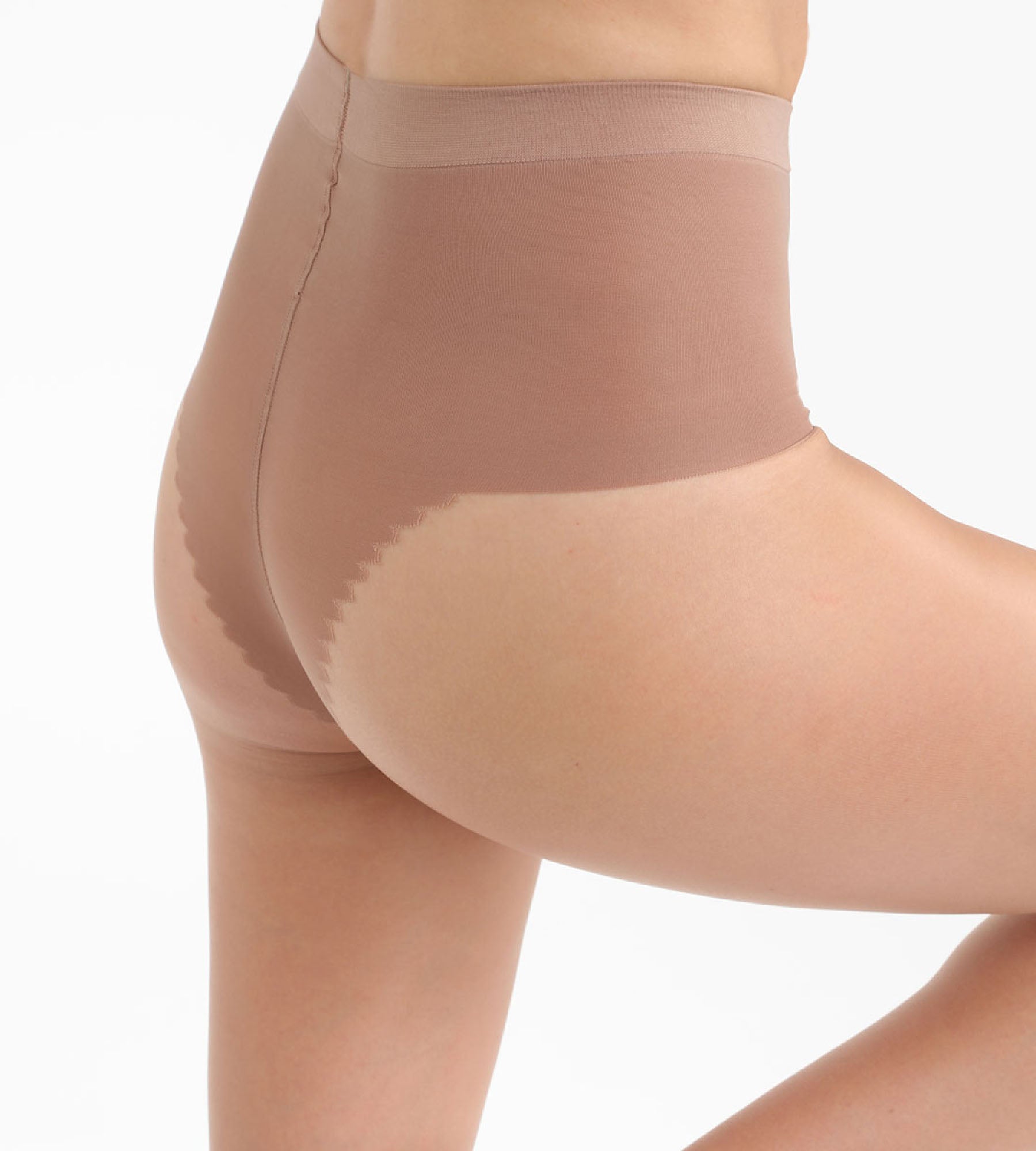 DIM Teint de Soleil 17 tummy flattening bronzer tights in tan