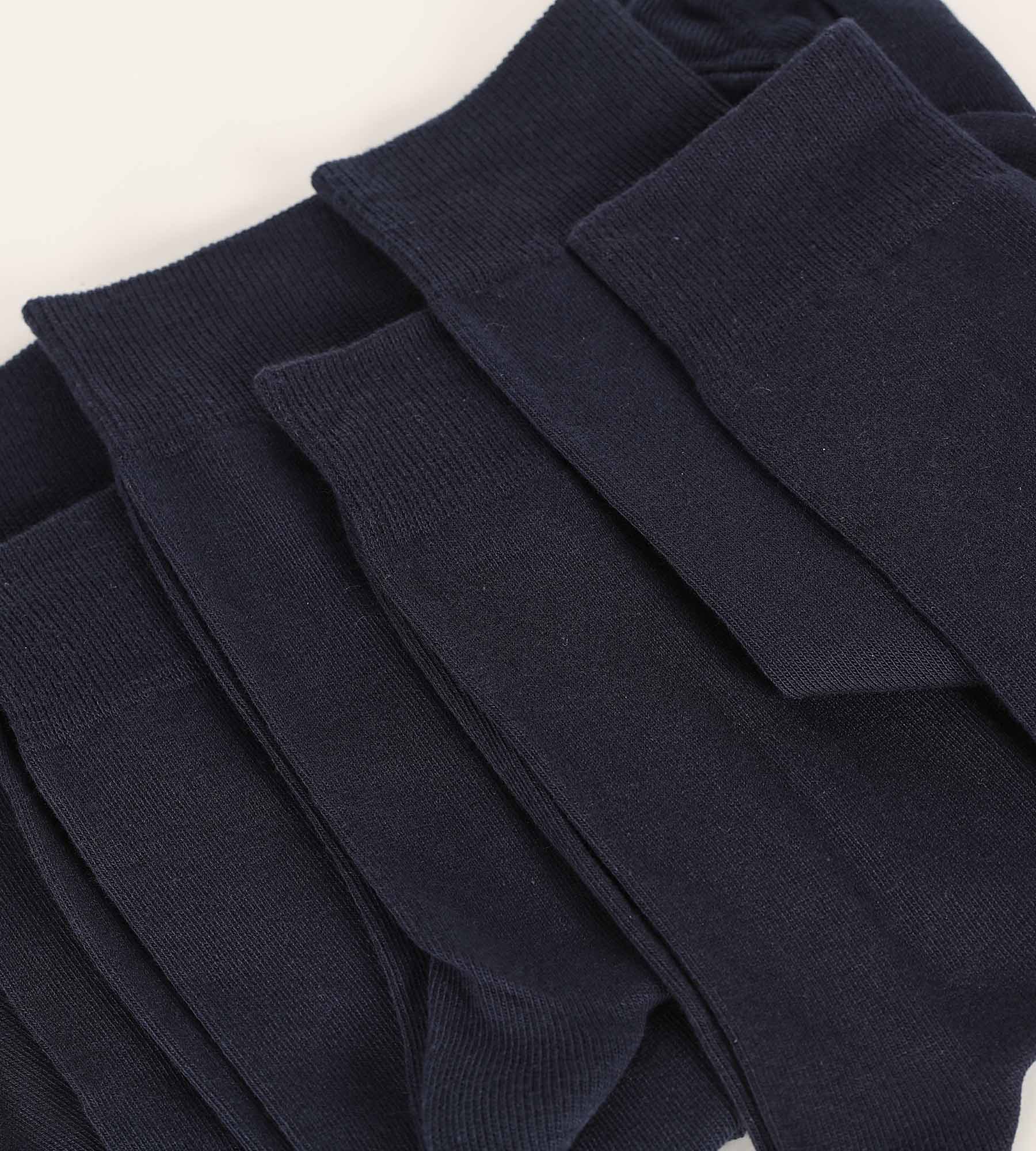 DIM Pack of 3 Pairs of Men's Navy Blue Dim Cotton Socks