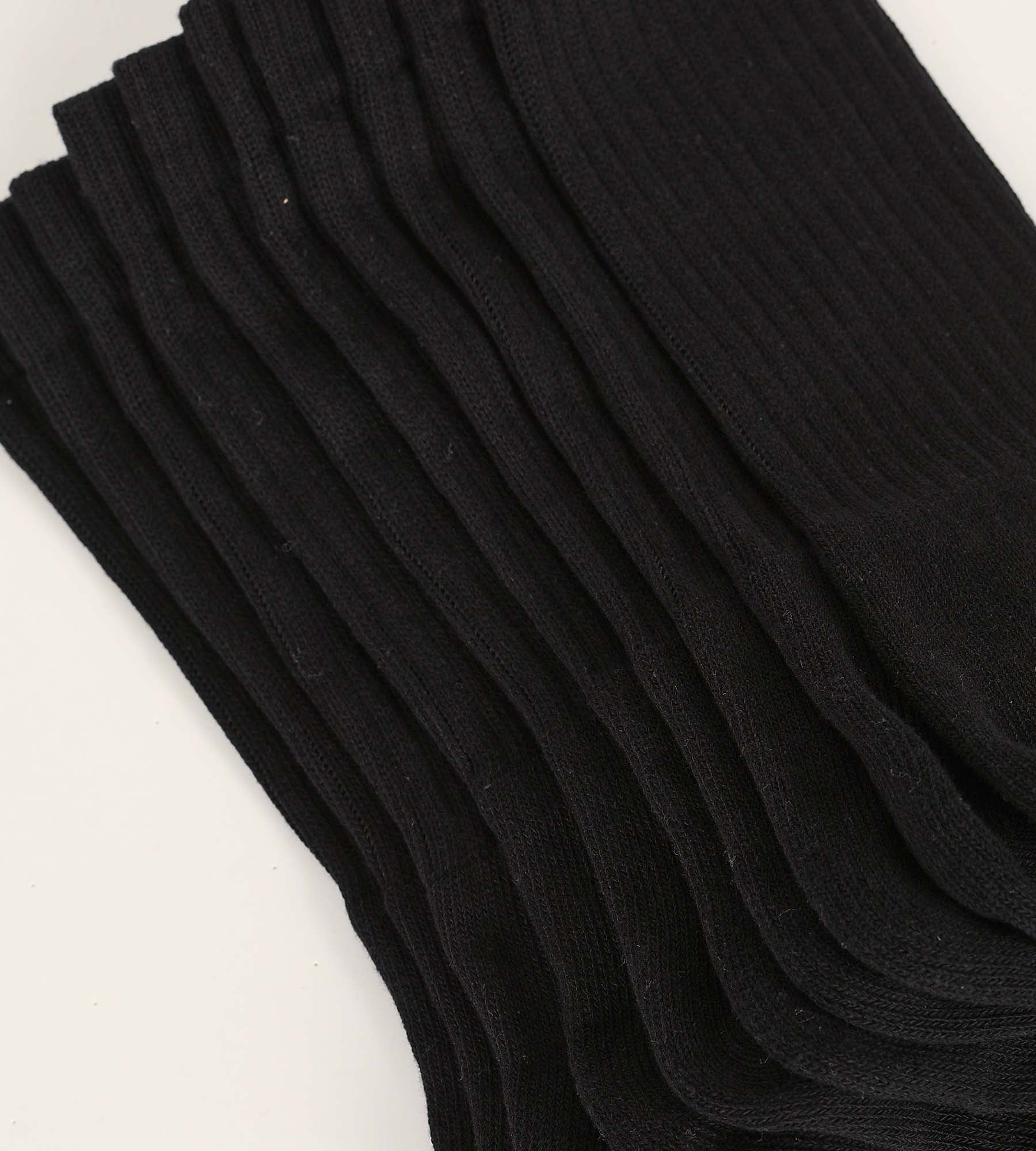 DIM Pack of 5 pairs of men's socks Black EcoDim Sport