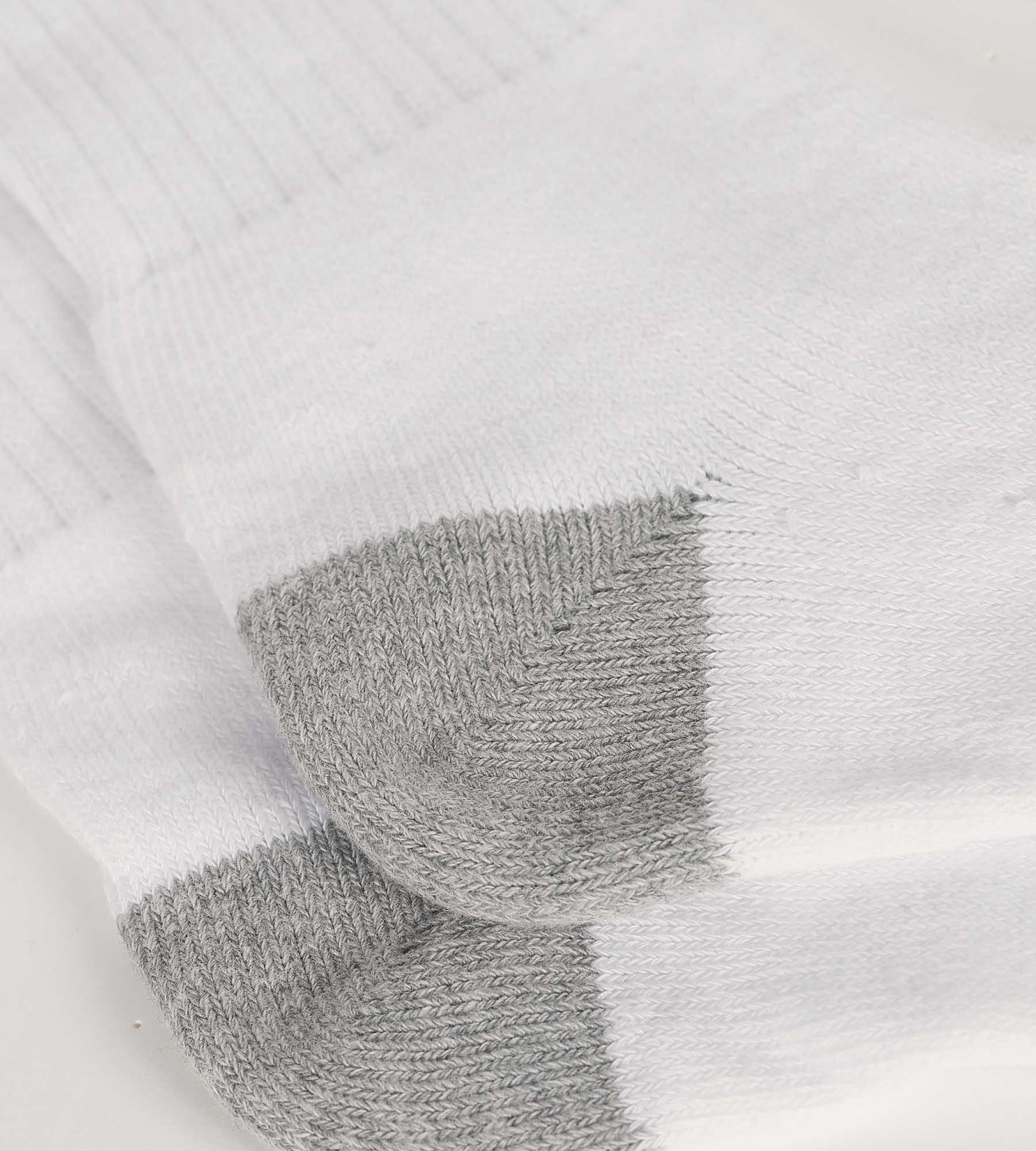 DIM Pack of 5 pairs of EcoDim Sport Men's White and Grey Socks