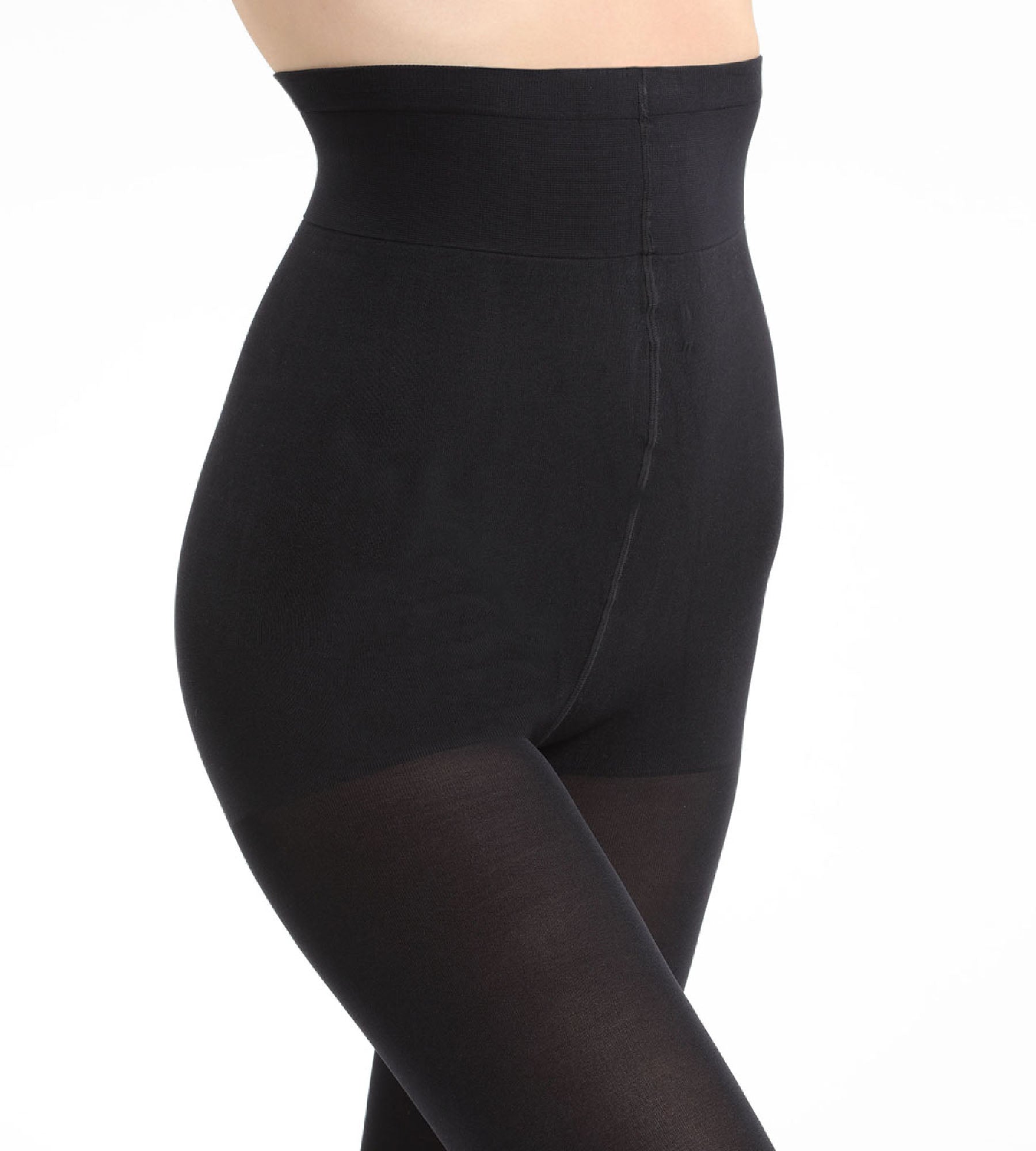 DIM Diam’s Ventre Plat 67 blackout tummy slimming tights in black