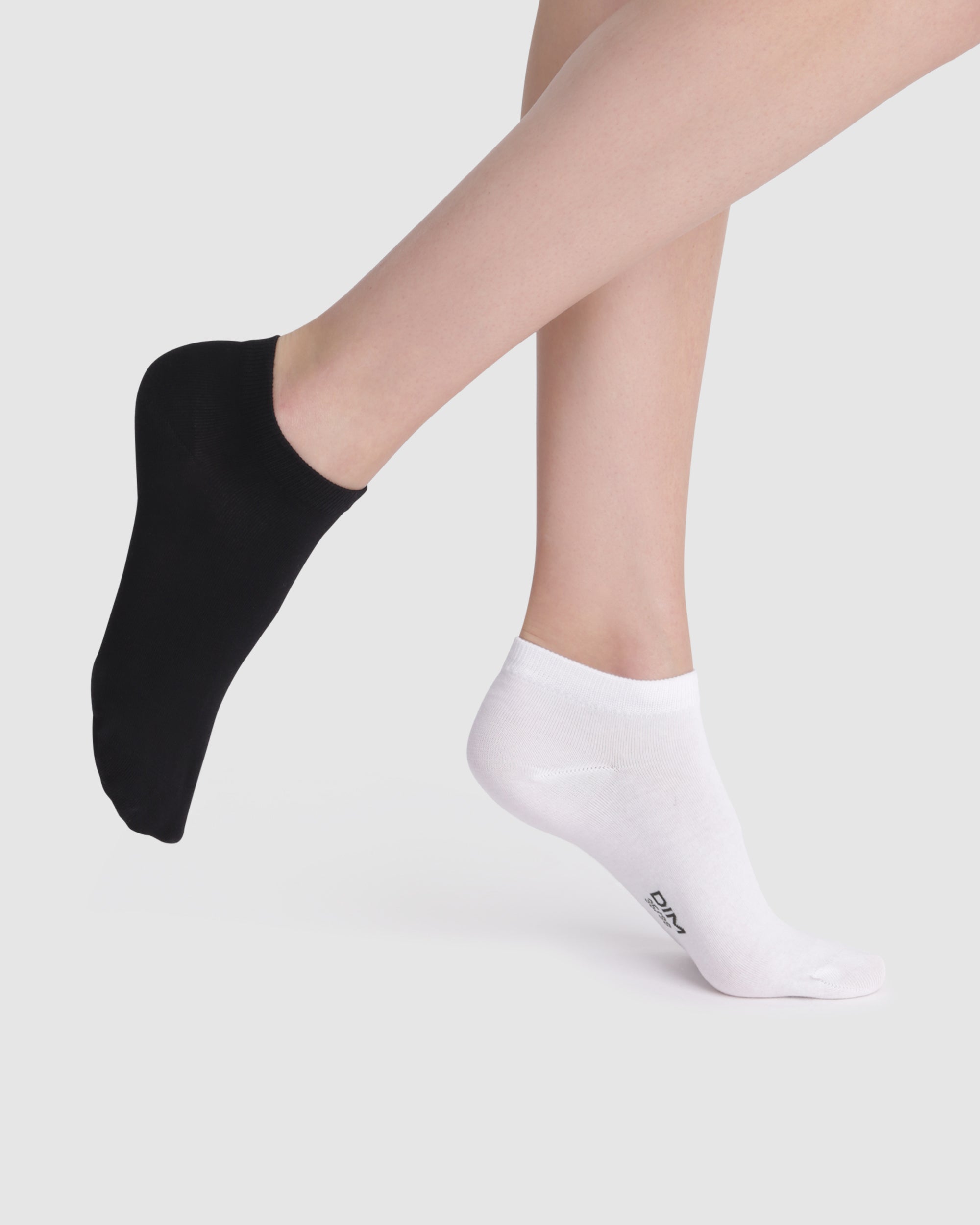 DIM Set of 2 pairs women's cotton low-cut socks