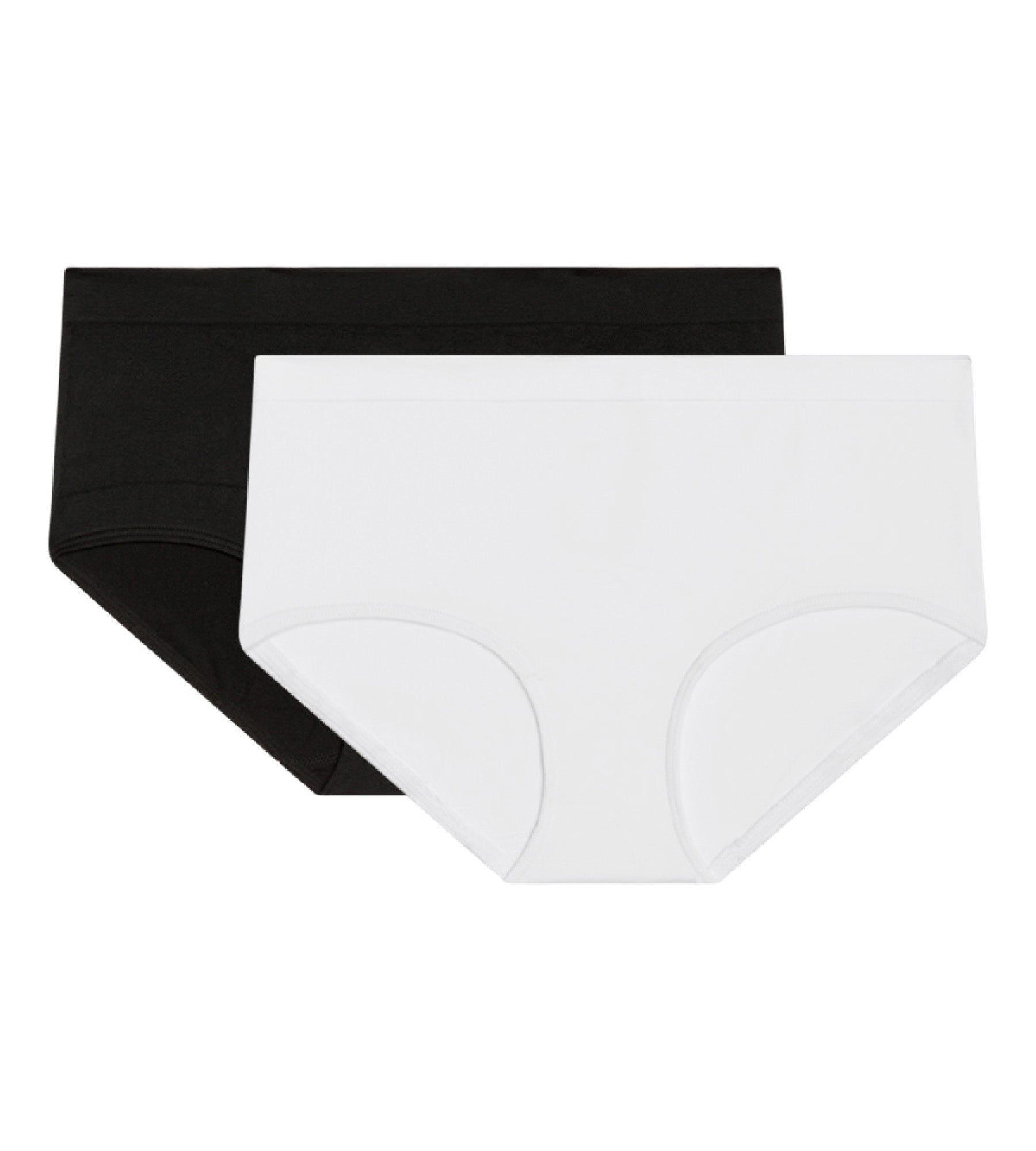 DIM 2 pack black and white shorties - Les Pockets