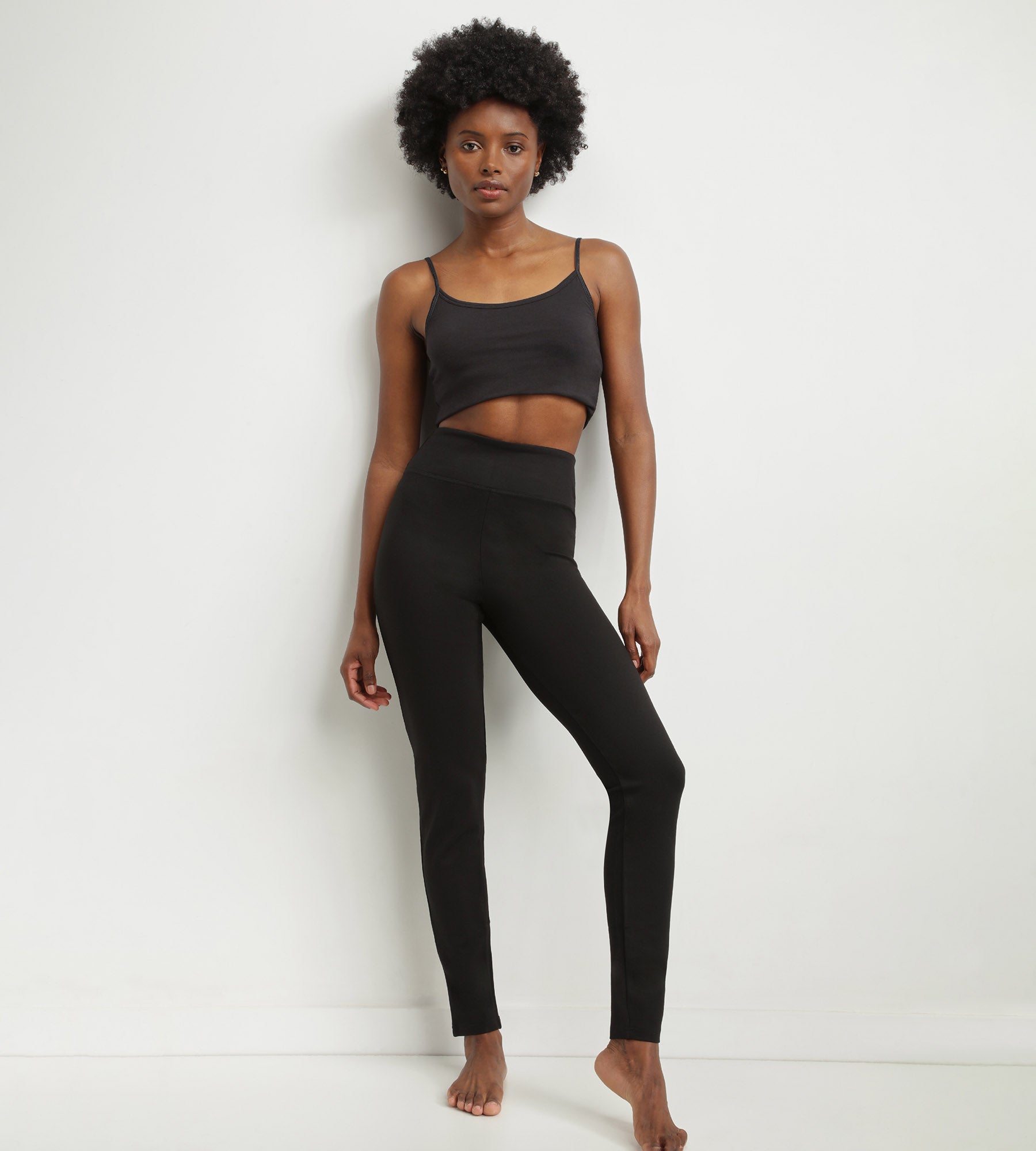 DIM Women's legging Black shaping effect Dim Relax & Go