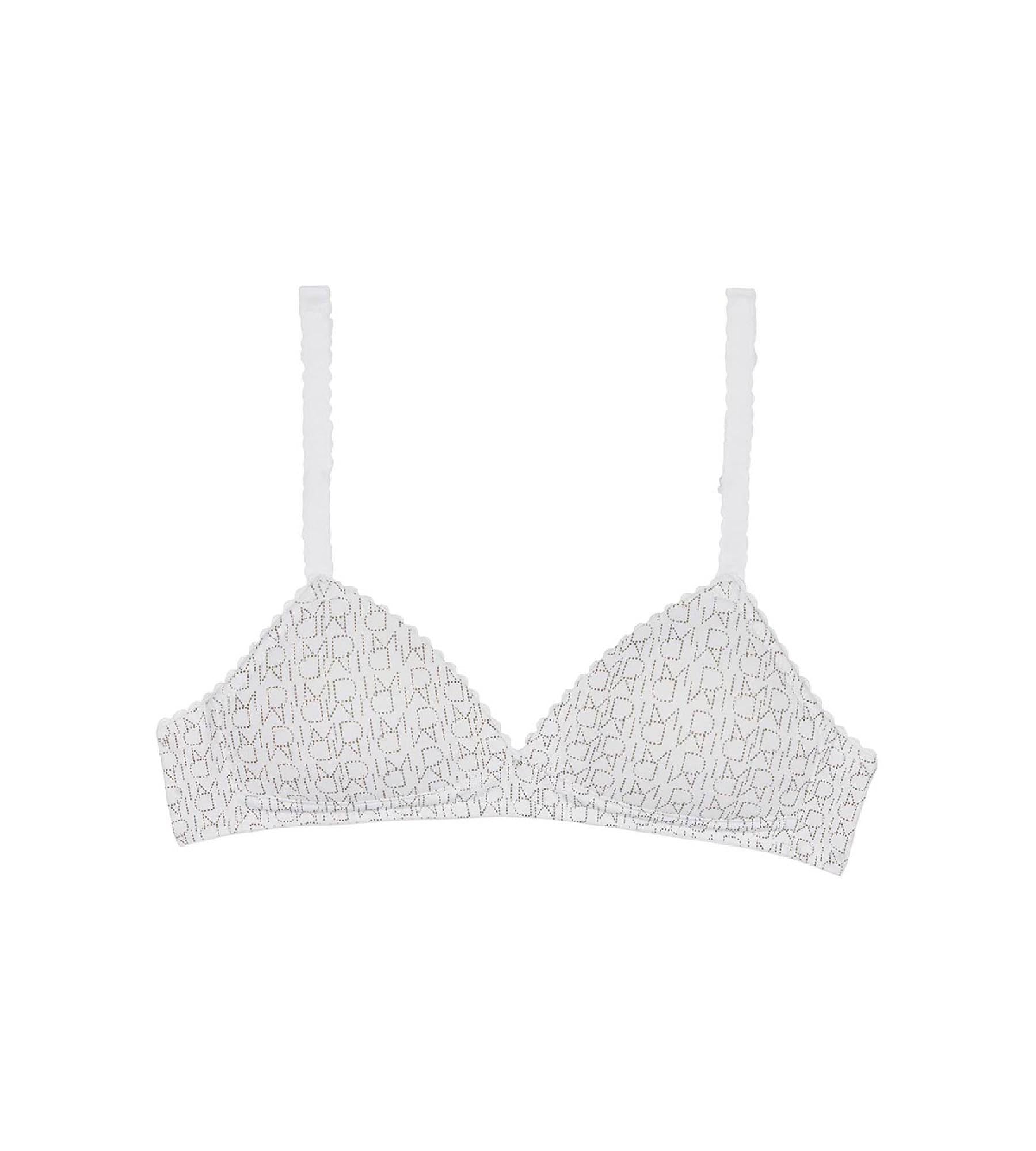 DIM White Triangle bra - DIM Touch Girl