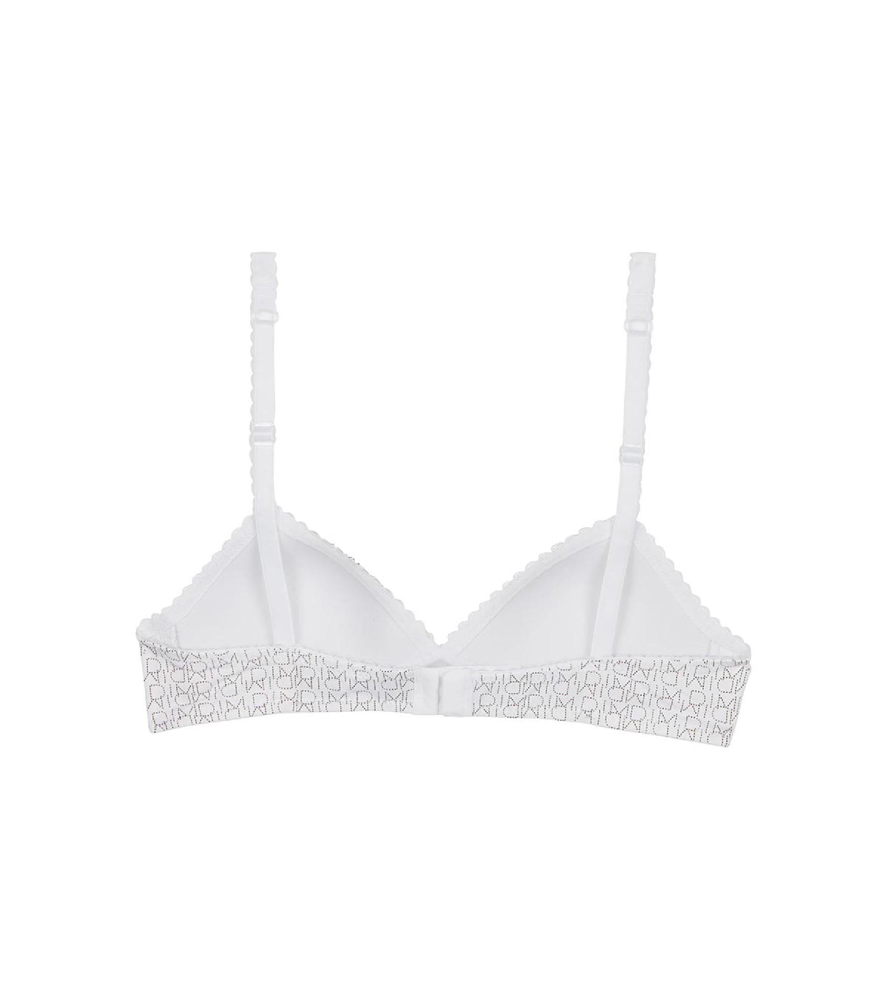 DIM White Triangle bra - DIM Touch Girl