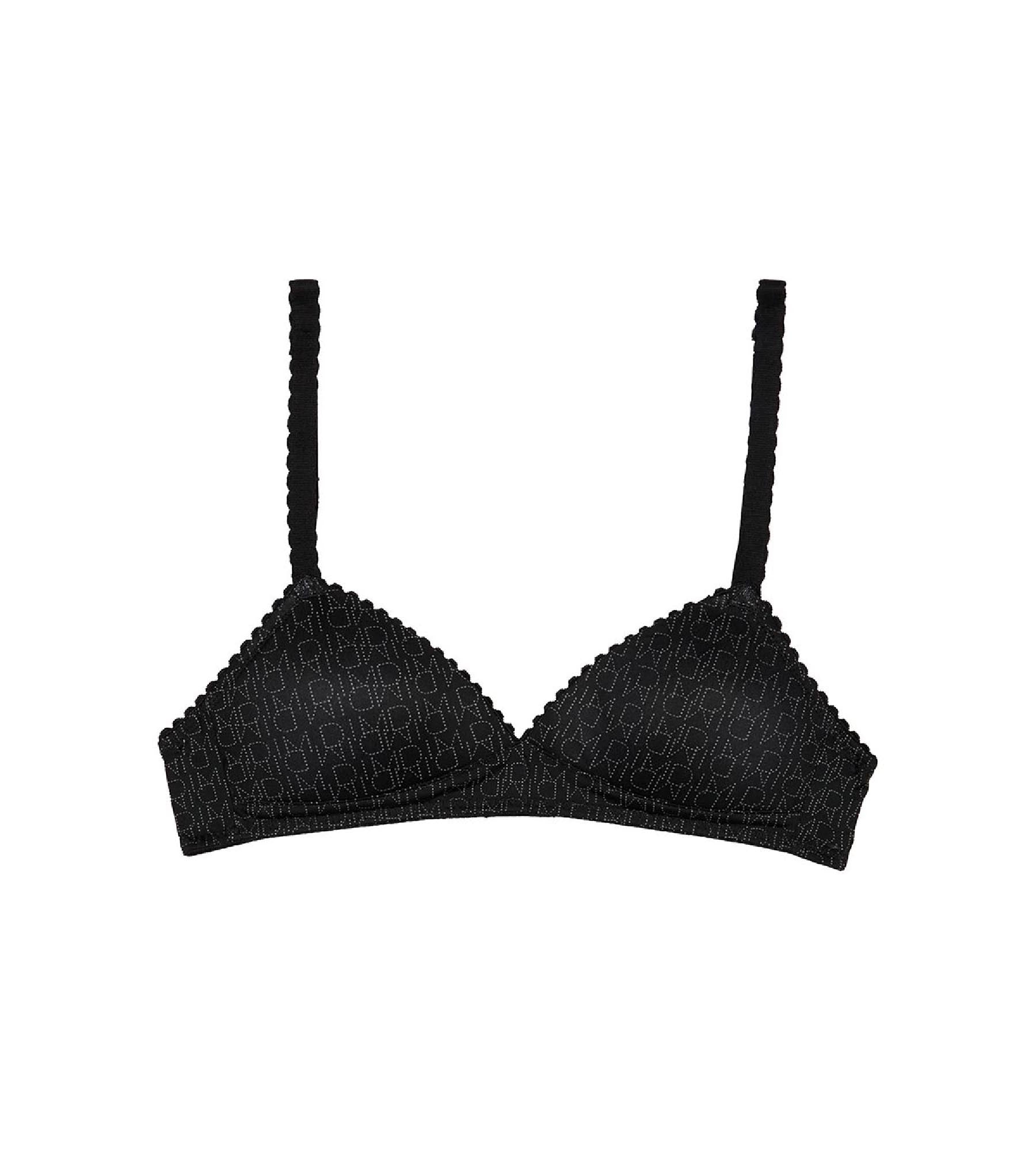 DIM Black triangle bra for girls - DIM TOUCH