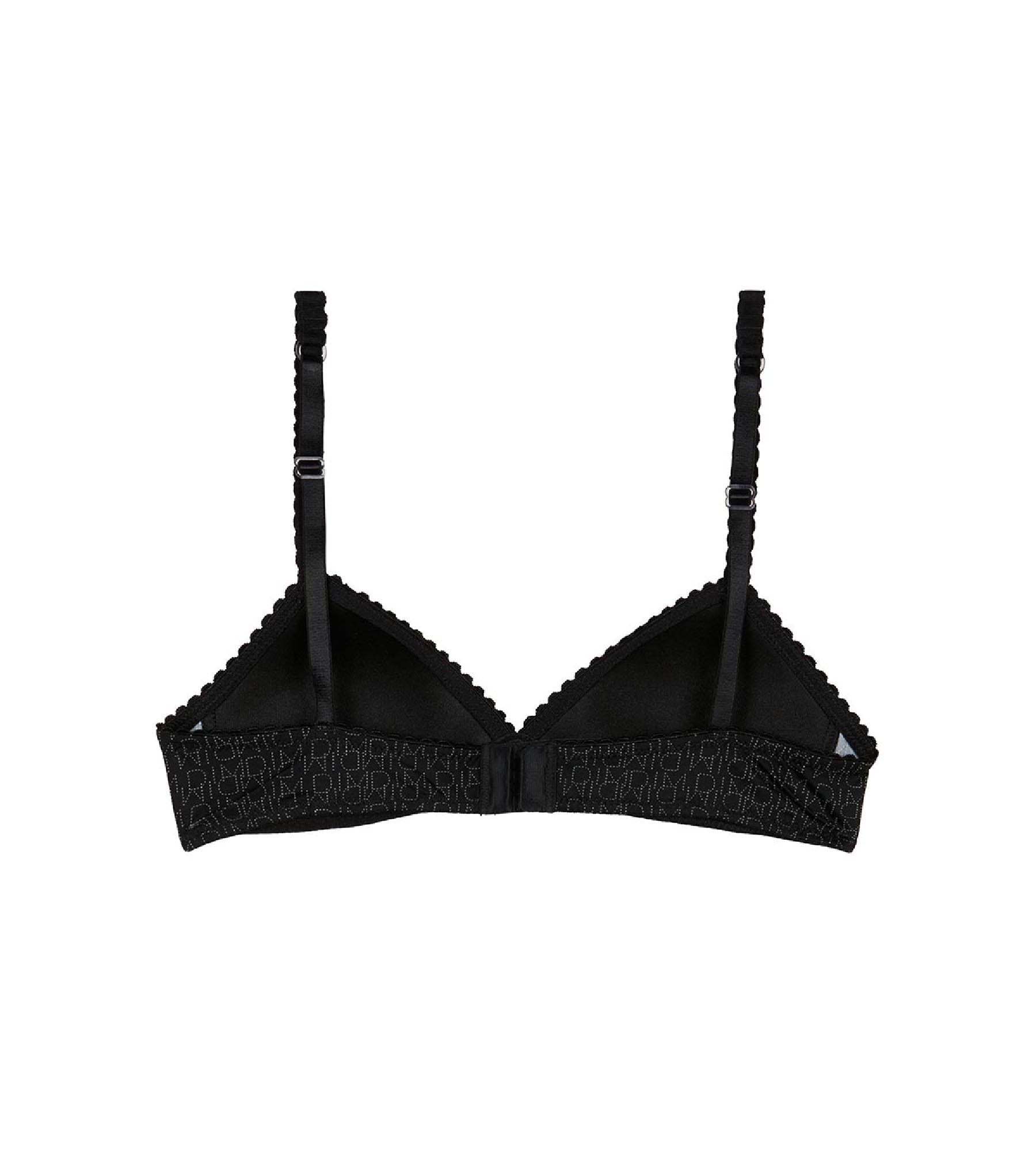 DIM Black triangle bra for girls - DIM TOUCH