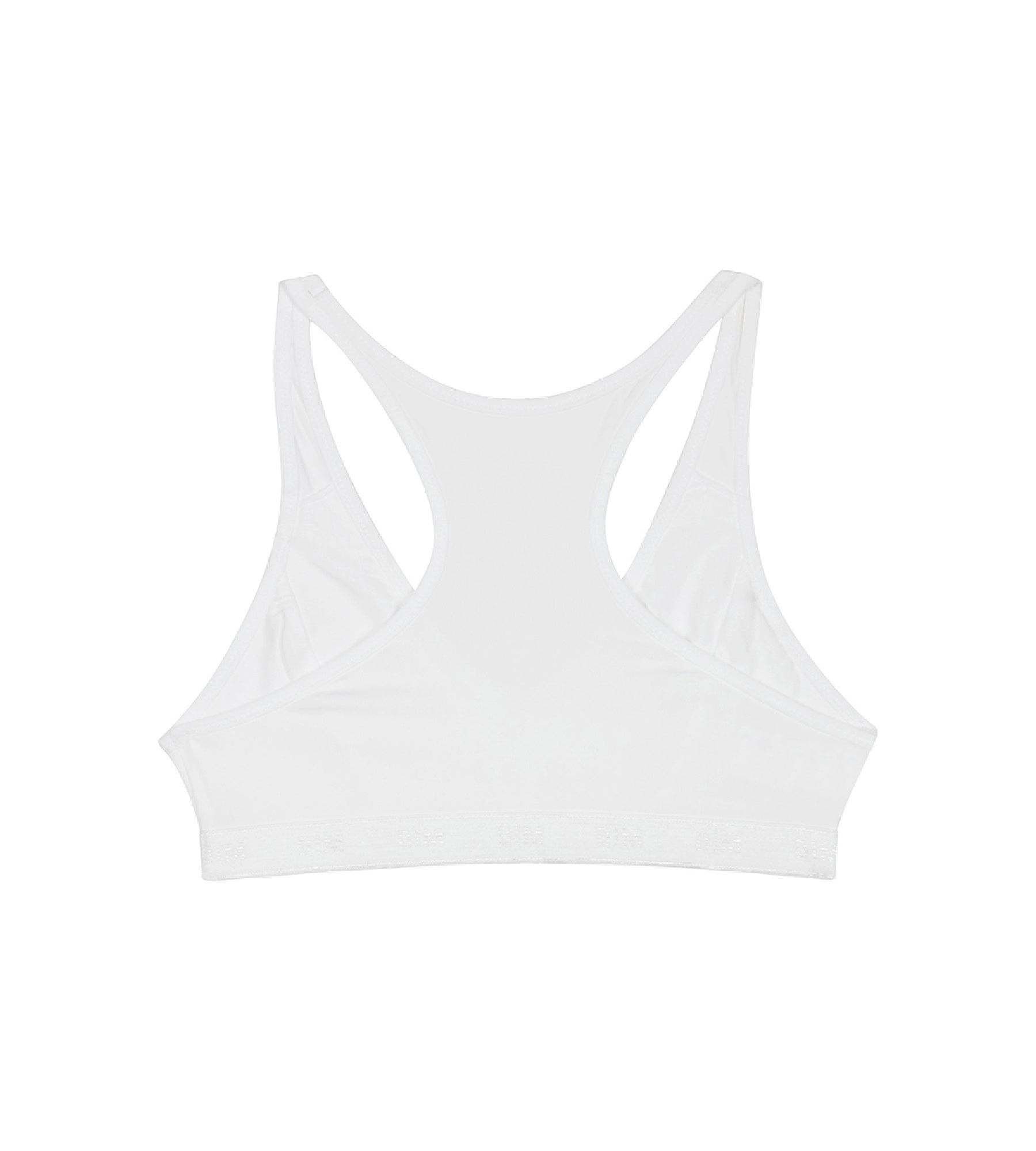 DIM White sports bra DIM Pocket Micro Girl