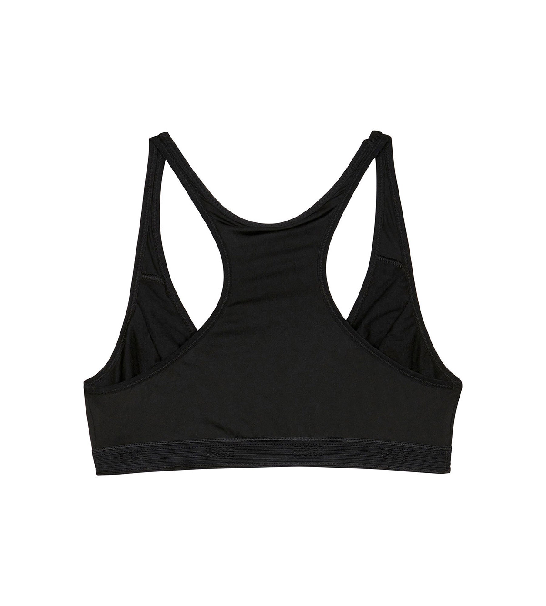 DIM Black sports bra DIM Pocket Micro Girl