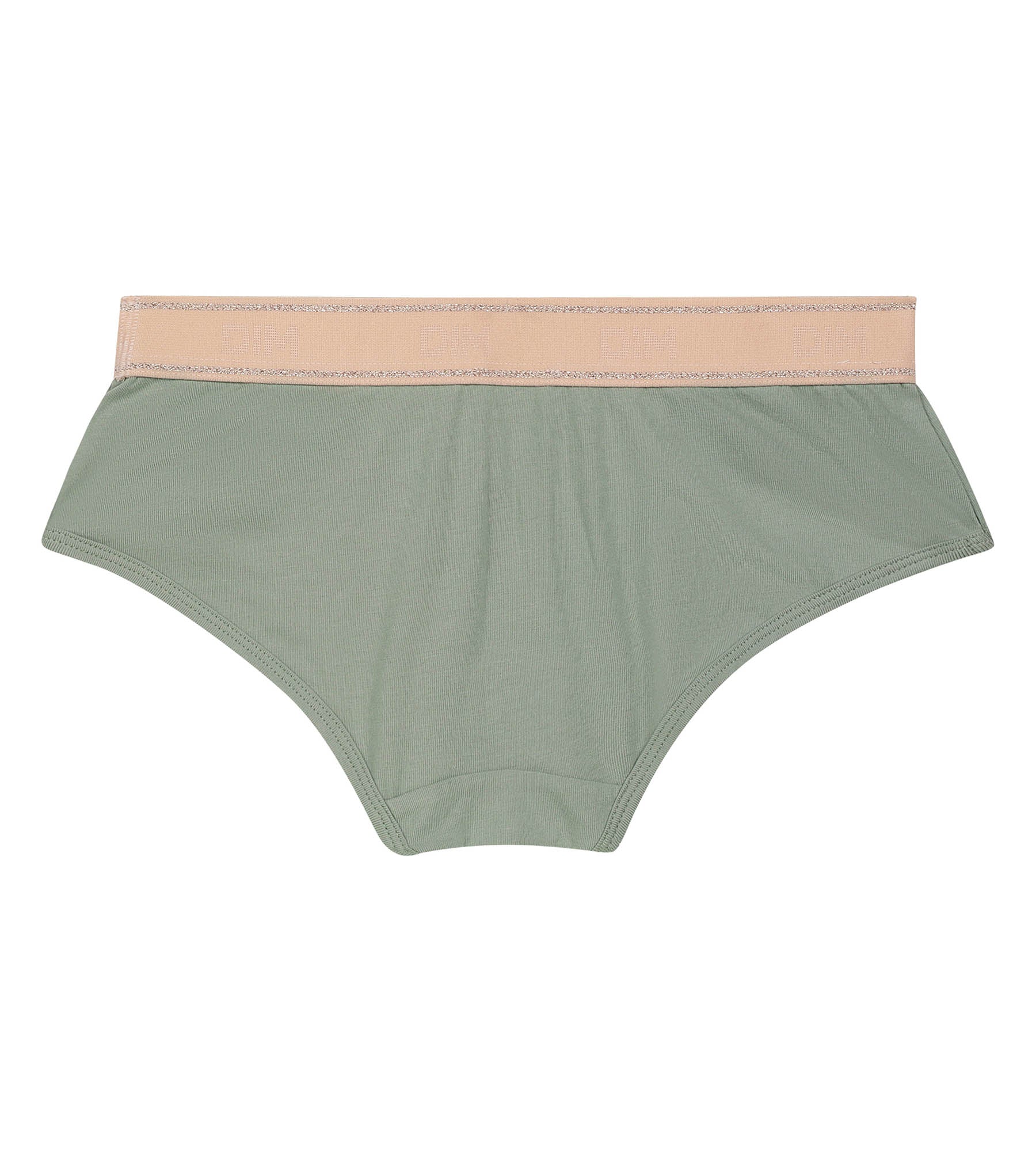 DIM Girls' Shorty in Sage Green and Pink Dim Sport