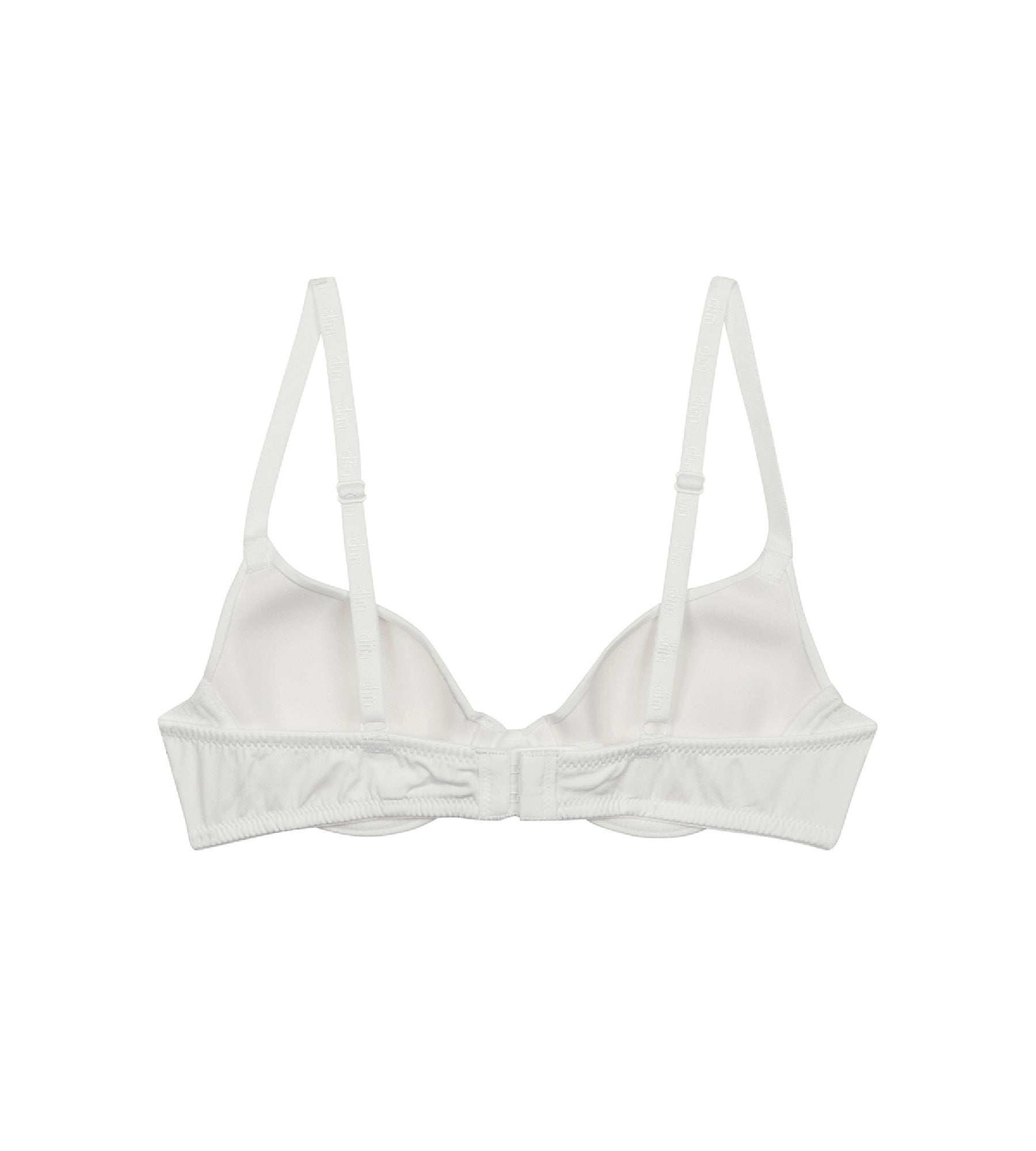 DIM Girl's white cup bra Dim Invisible