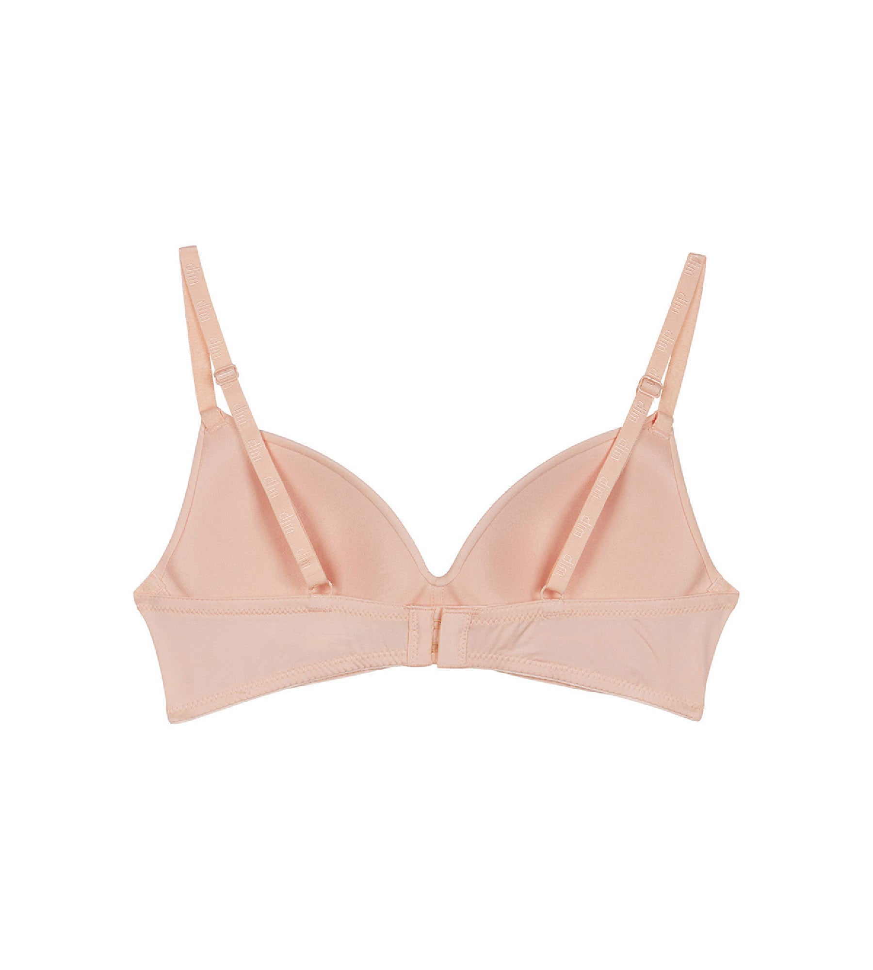 DIM Nude triangle bra with cups for girls Dim Invisible