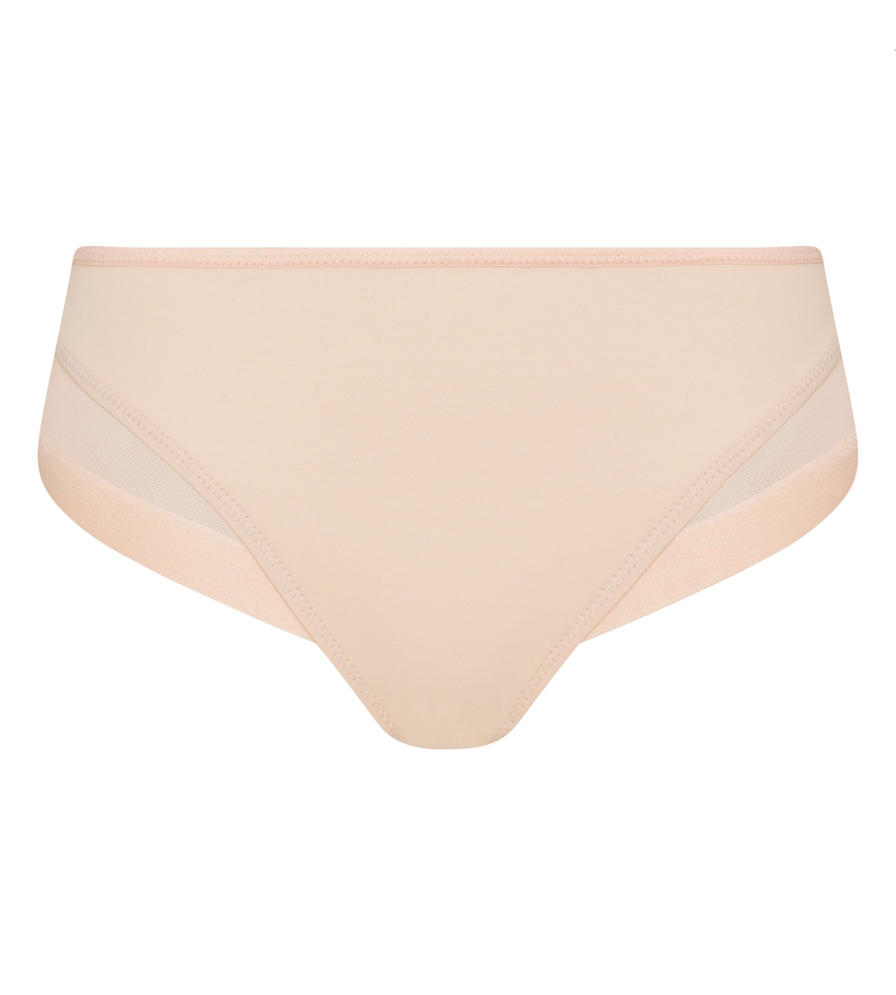 DIM Dim Generous nude microfibre and tulle briefs
