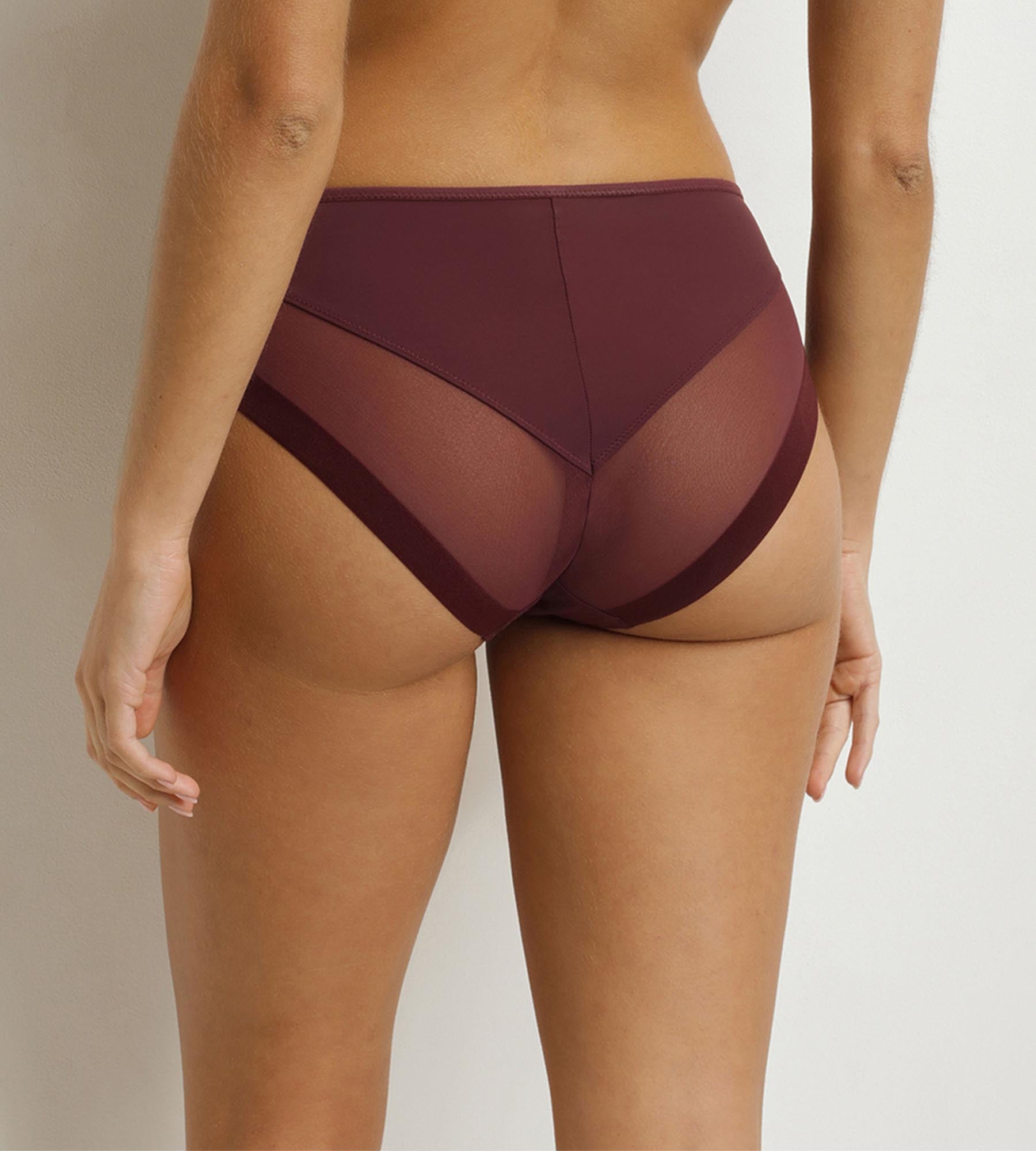 DIM Women's semi-sheer Fig panties Dim Generous