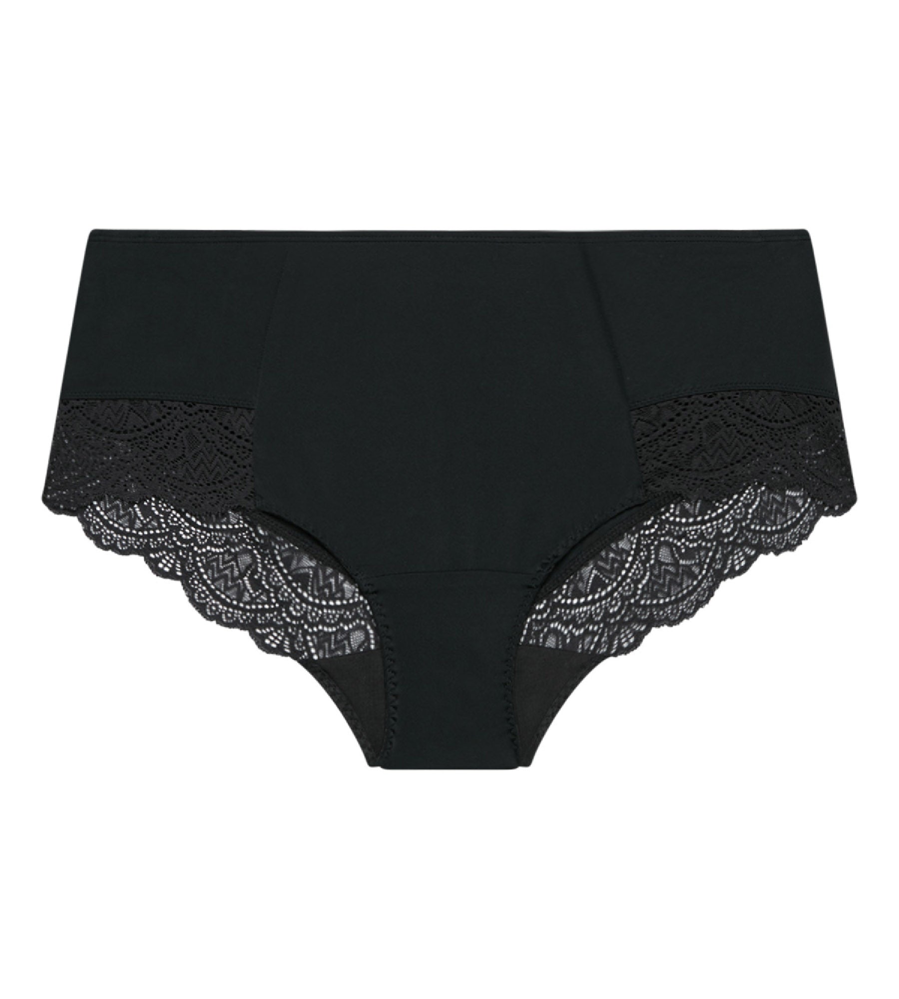 DIM Women's High-Waist Flat Tummy Briefs in Black – Dim Silhouette Essentiel