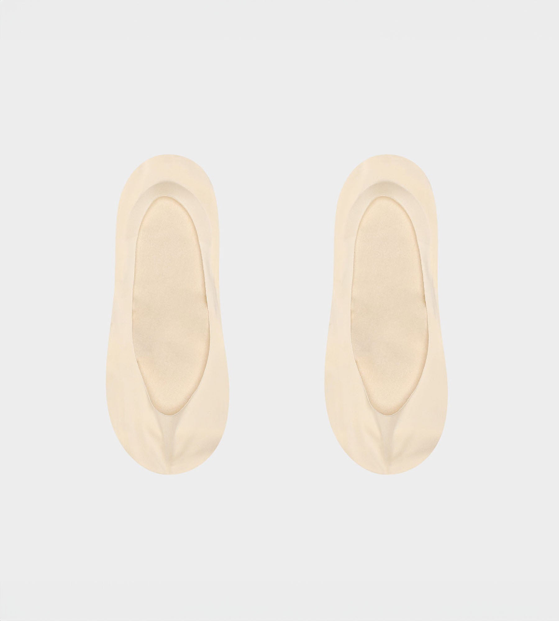 DIM Dim InvisiFit pack of 2 medium-cover natural footies