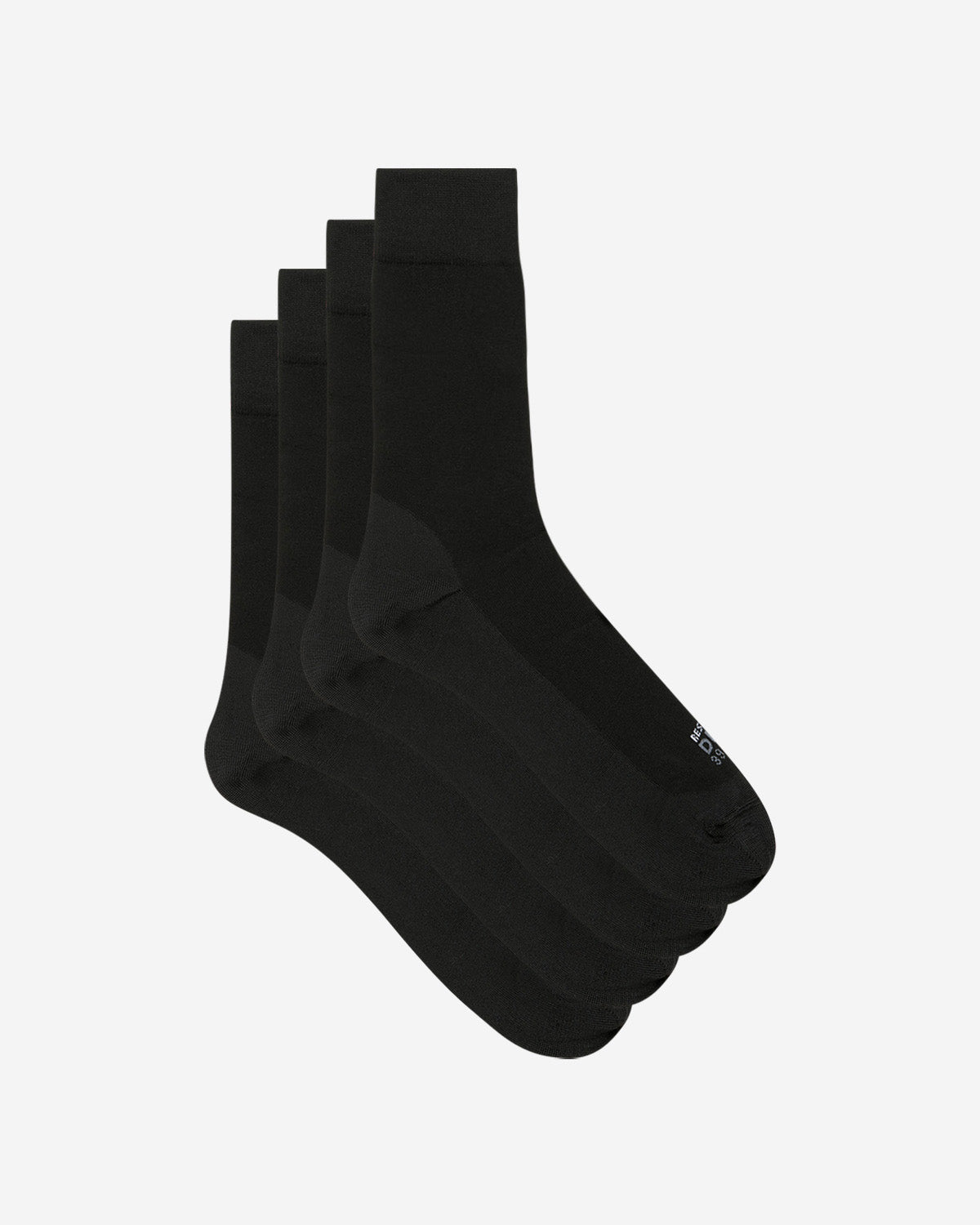 DIM Pack of 2 pairs of reinforced men's socks Black Ultra Resist