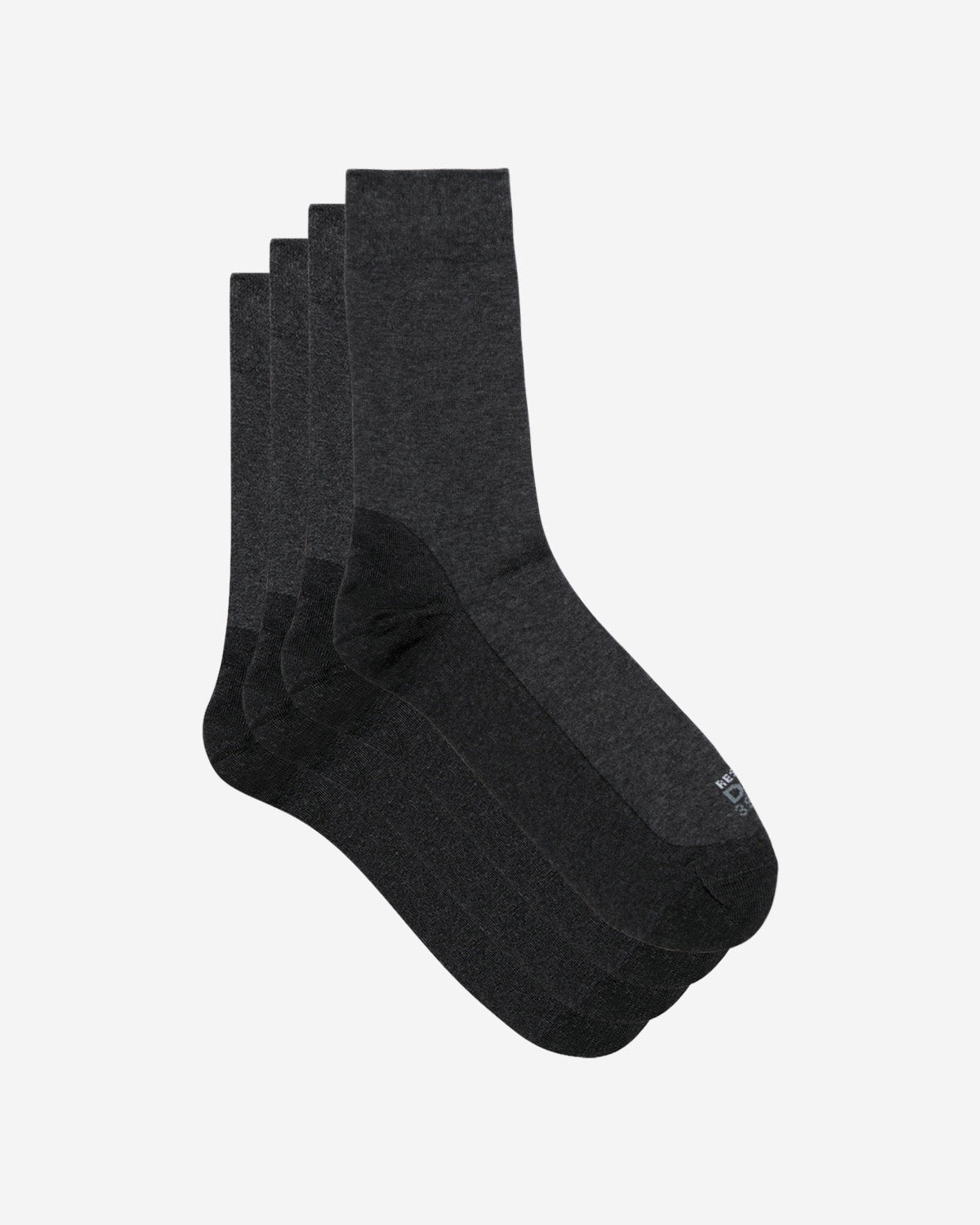 DIM Pack of 2 pairs of men's socks Anthracite Heather Ultra Resist