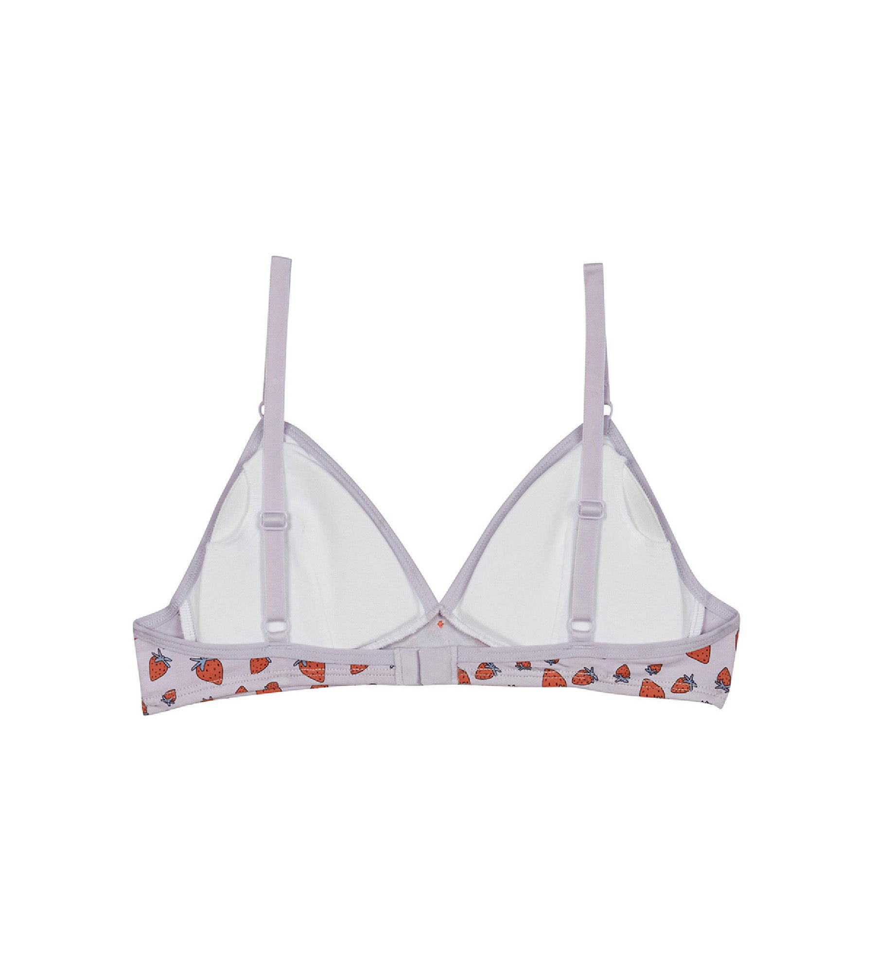 DIM Les Pockets Strawberry wireless stretch cotton triangle bra