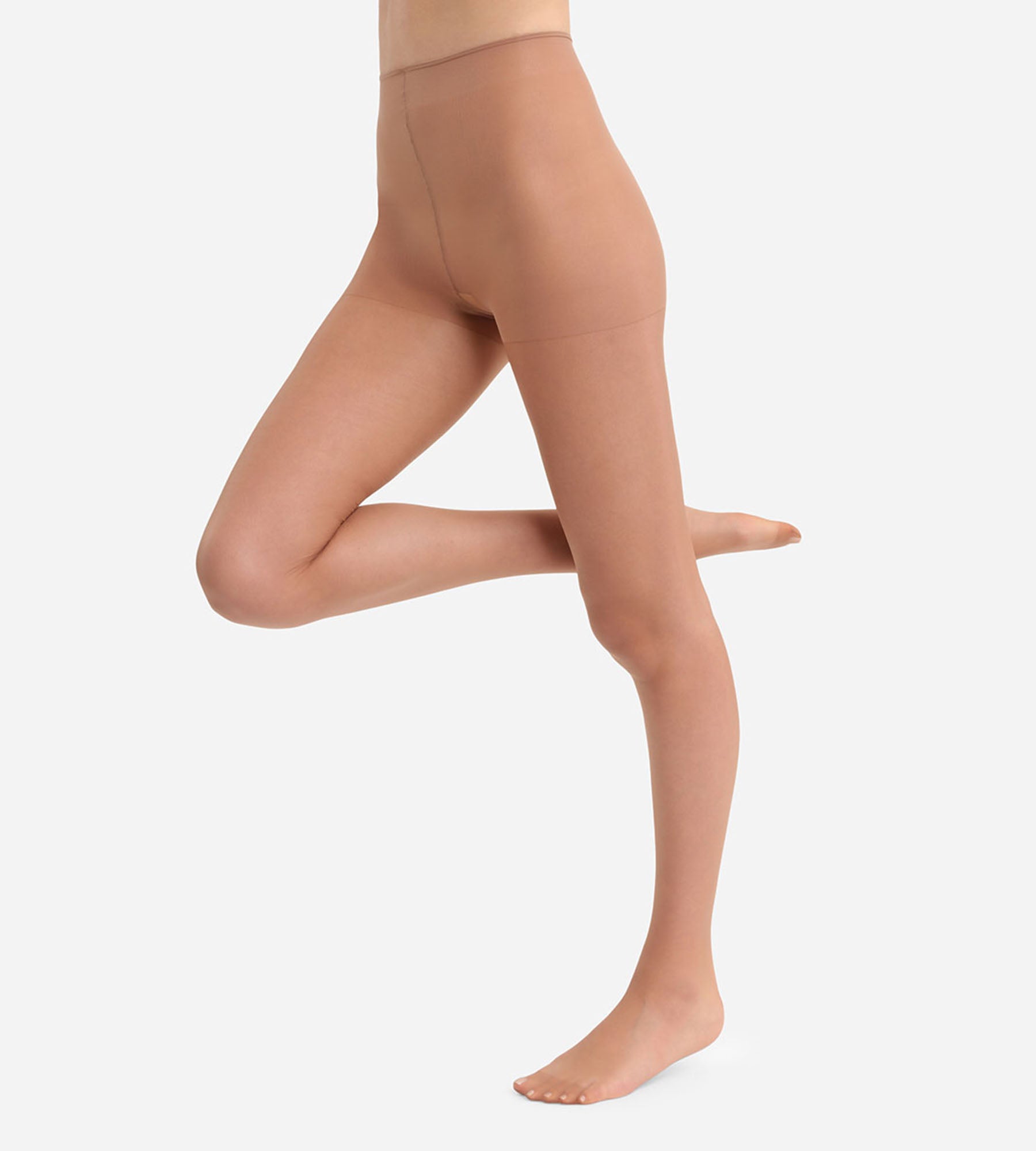 DIM Halé Dim Sublim Voile Nude Women's transparent nude tights 15D