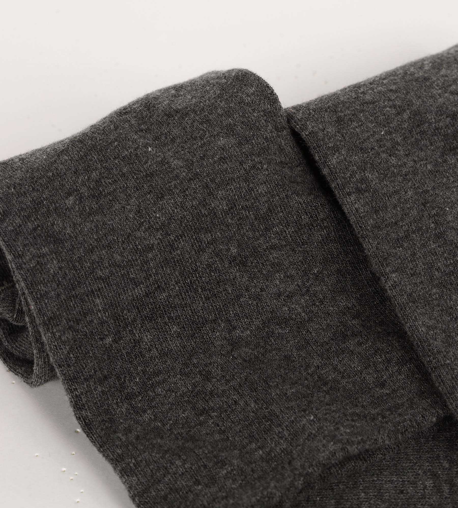 DIM Women's cotton maxi socks Anthracite Chiné Dim