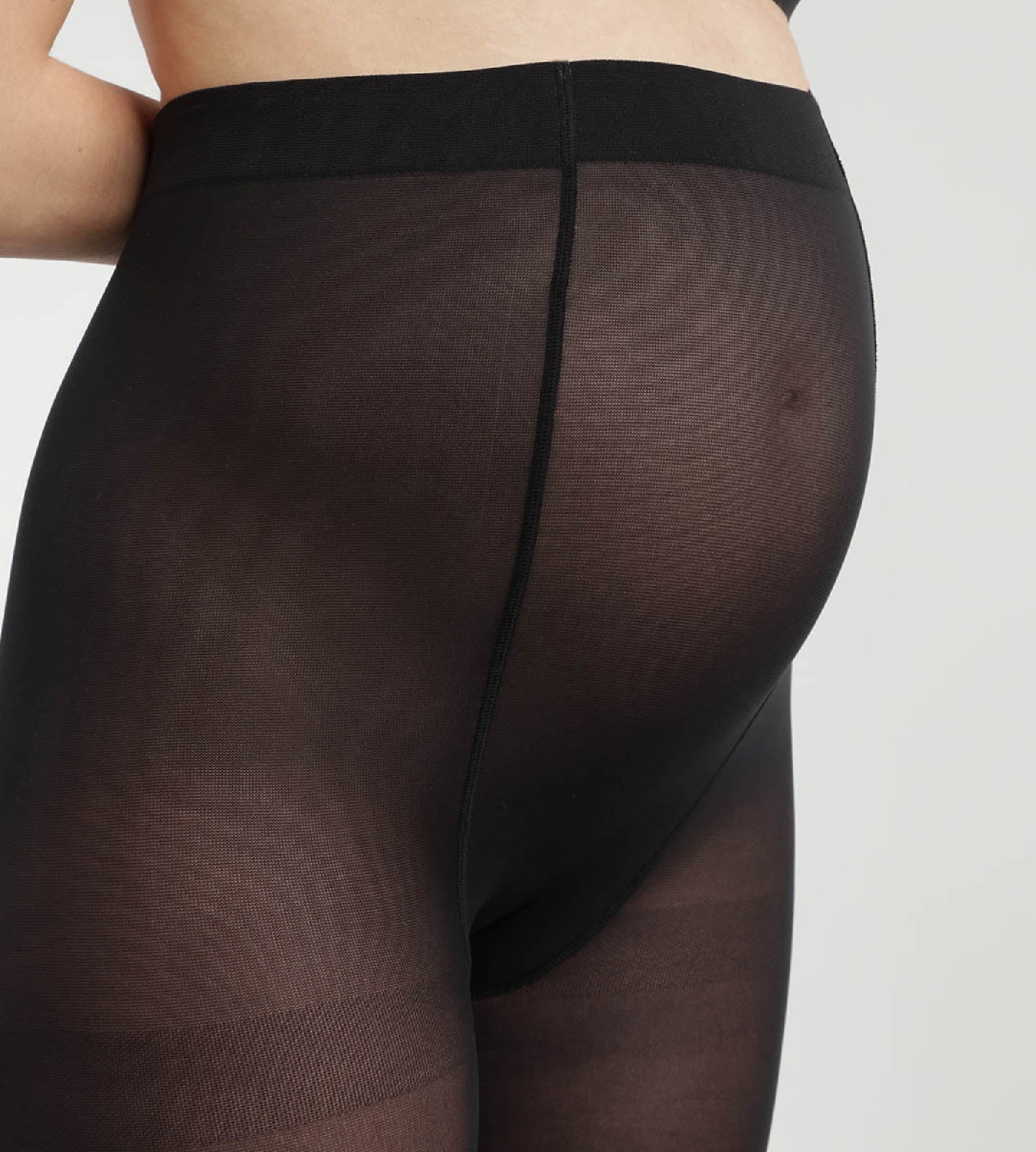 DIM Opaque Dim Style Mama maternity tights with an ultra stretchy waistband