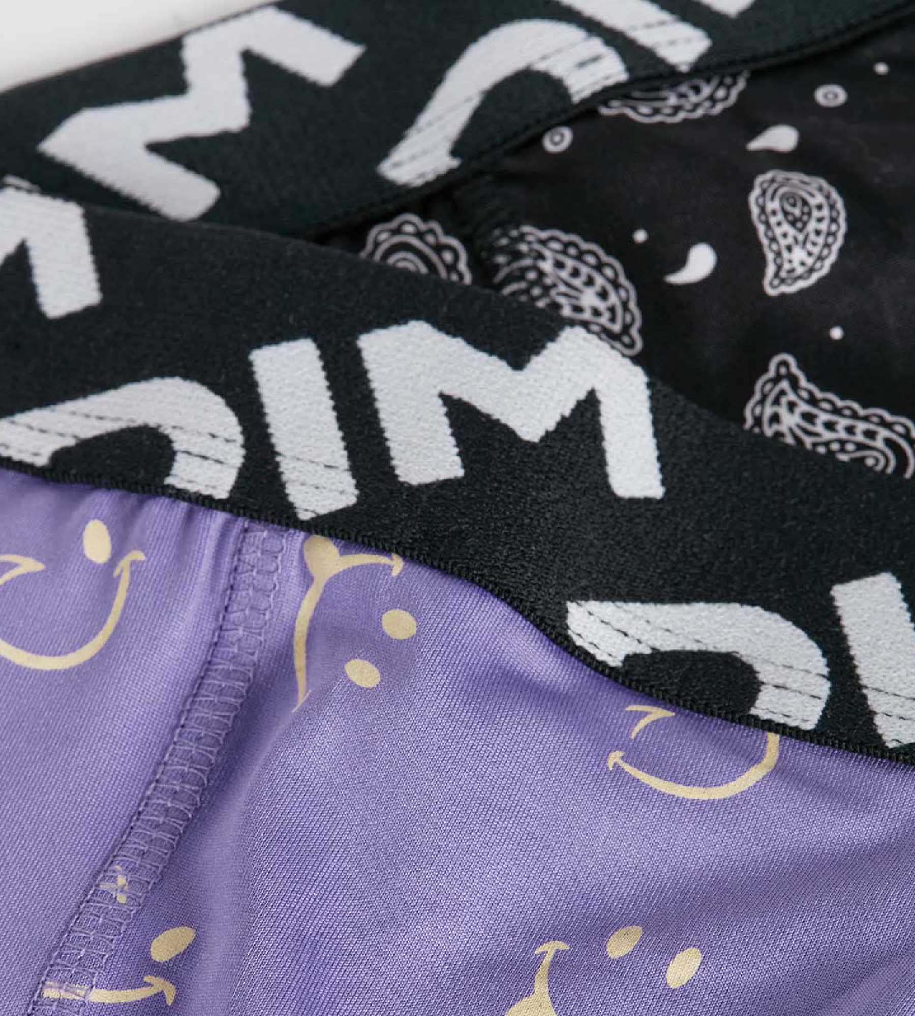 DIM Dim Micro Pack of 2 boys' boxers in recycled microfibre with smiley motif