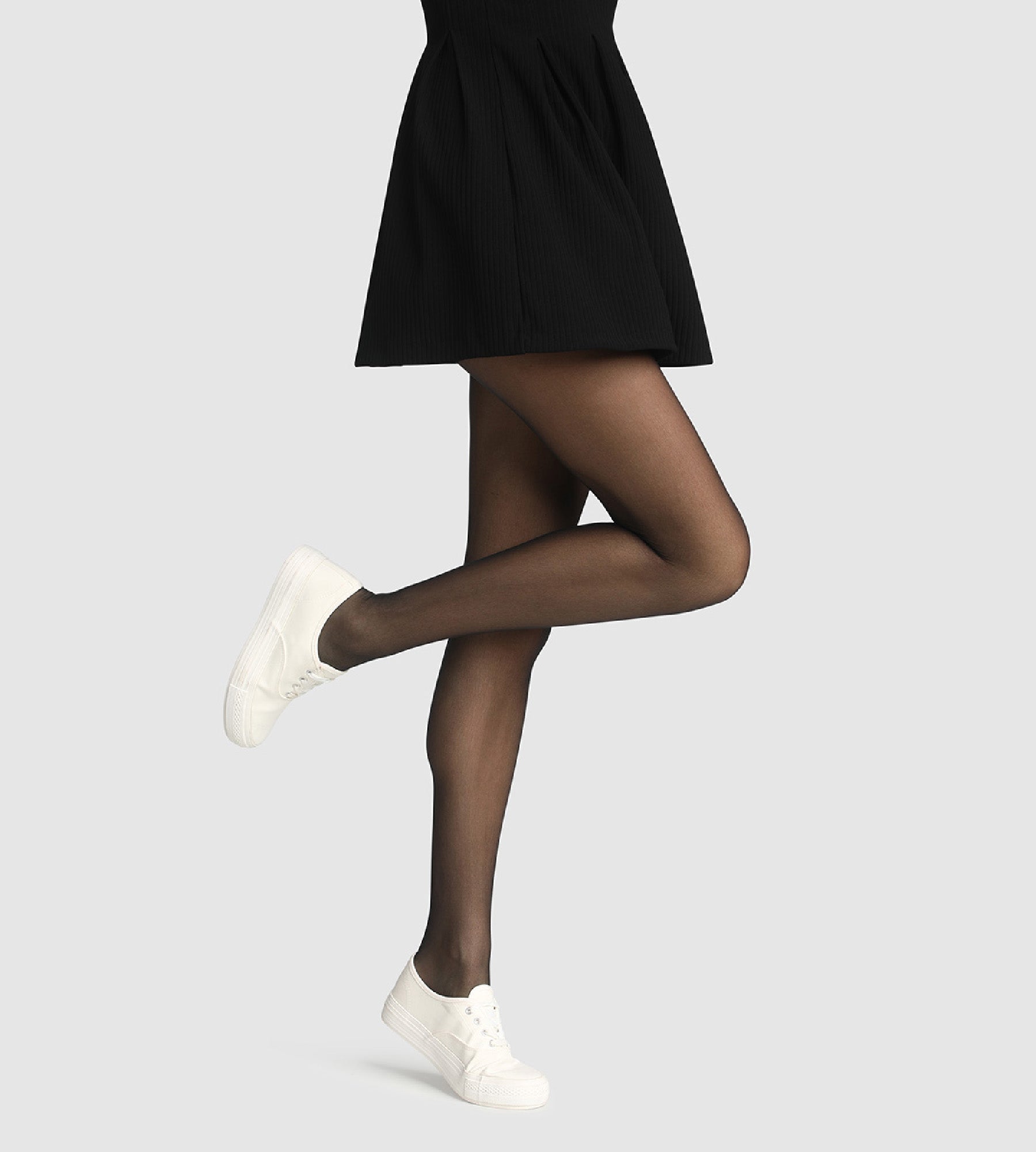 DIM Women's Black Tights Trio Rouge