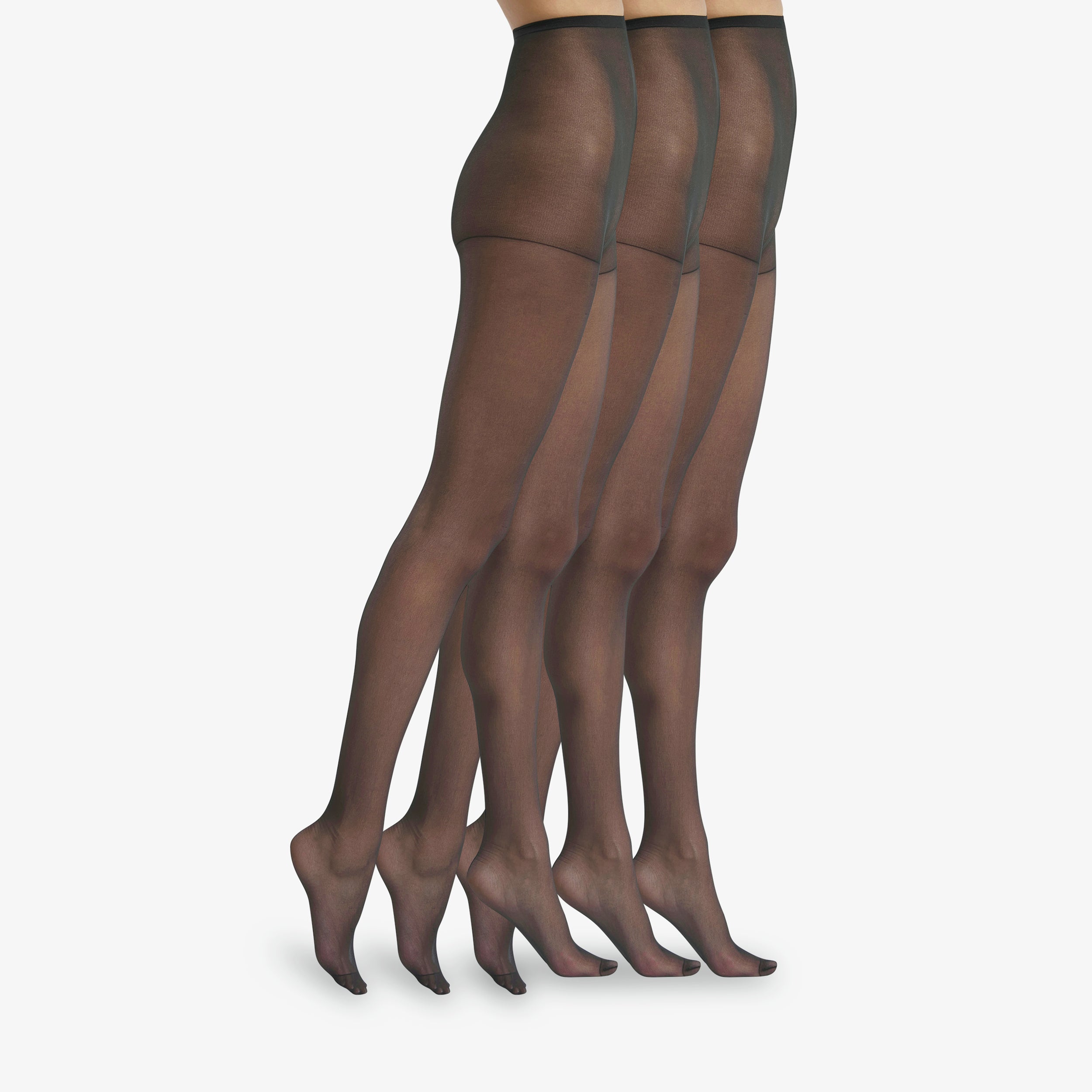 DIM Women's Black Tights Trio Rouge