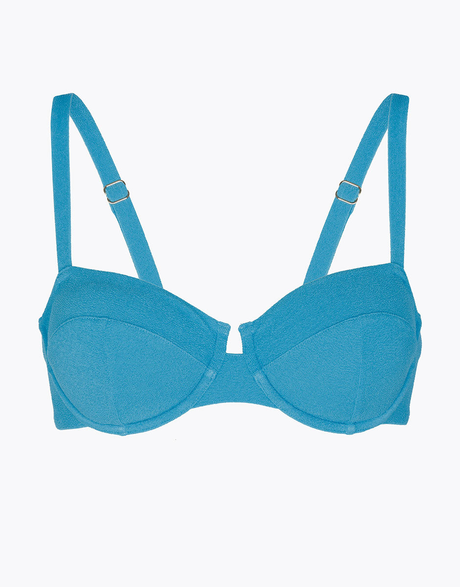 DIM Underwired Bikini Top Spongy Otanio Light