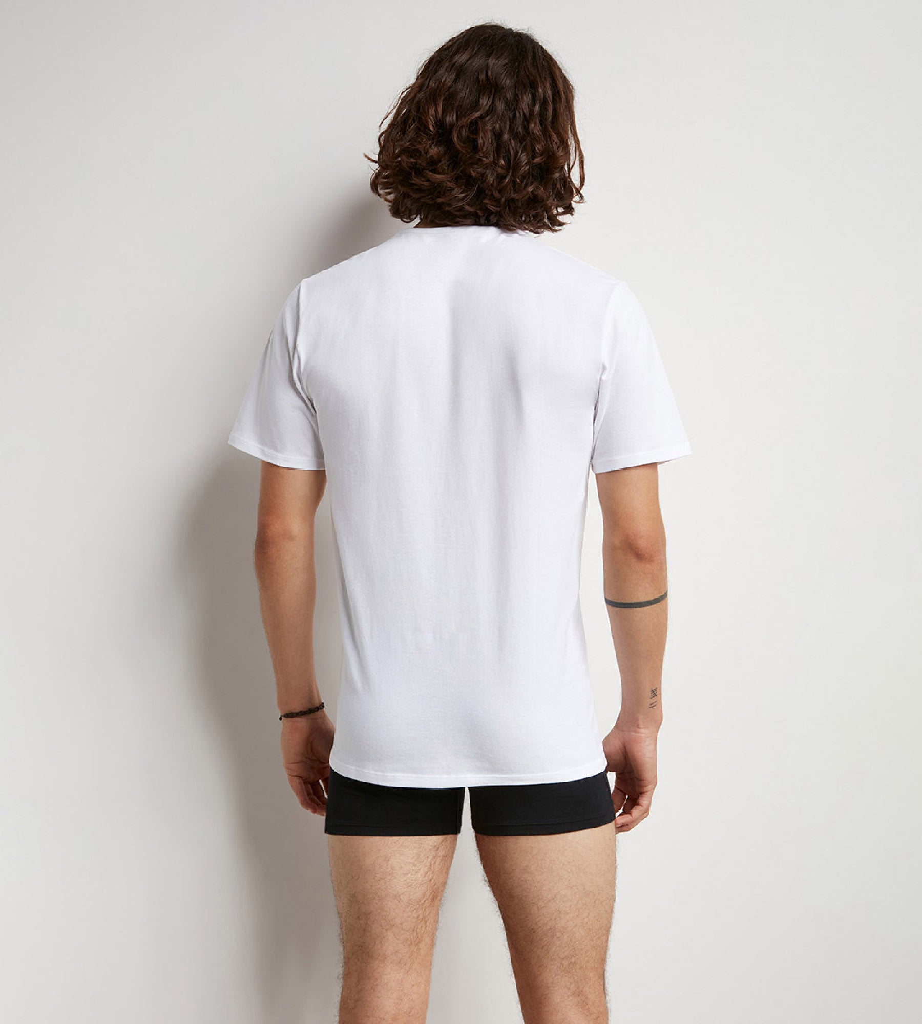 DIM Dim Sport Pack of 2 white men's white round neck T-shirts with active temperature regulation