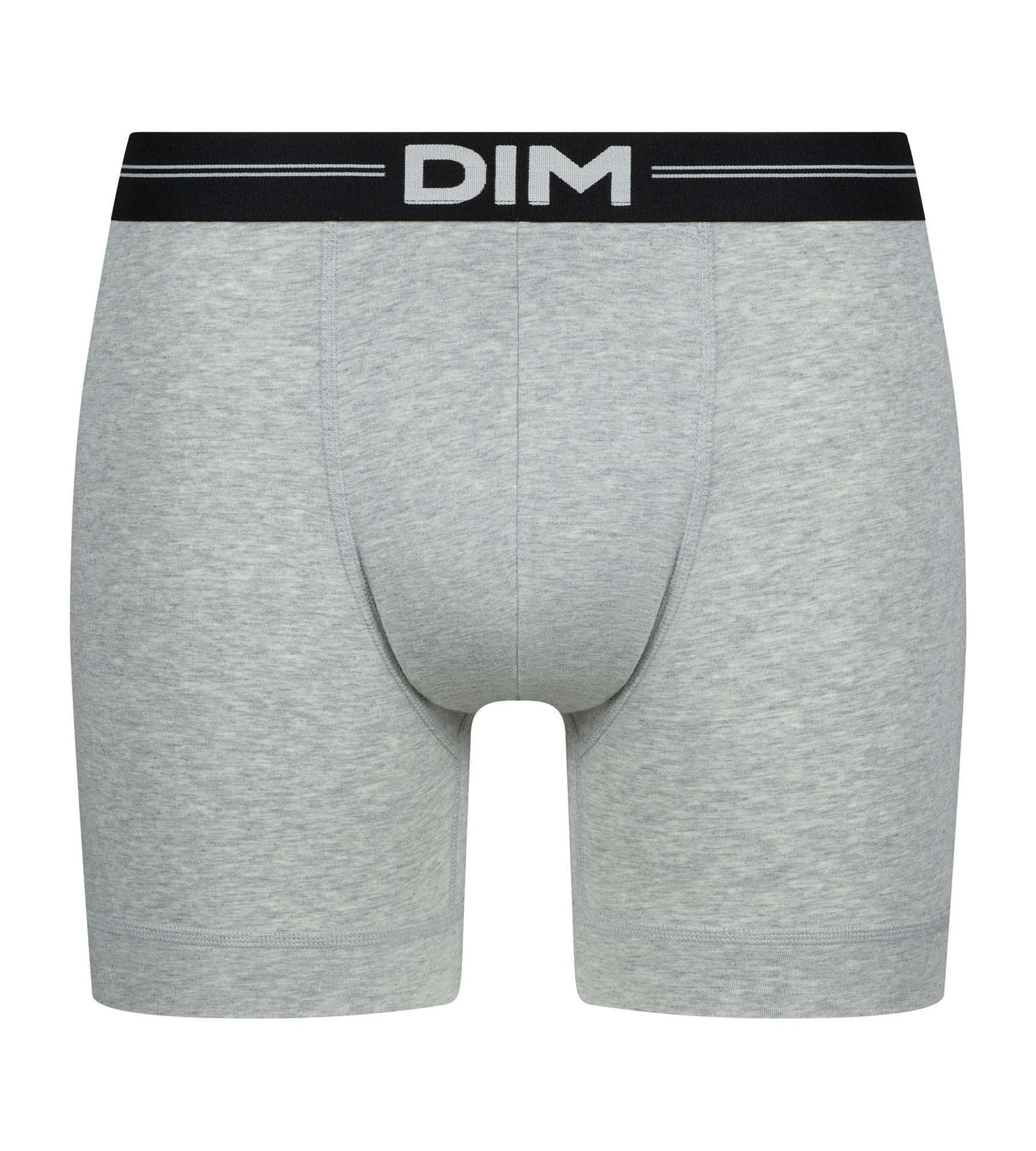 DIM Men's Long Boxer Dim Icons Heather Grey