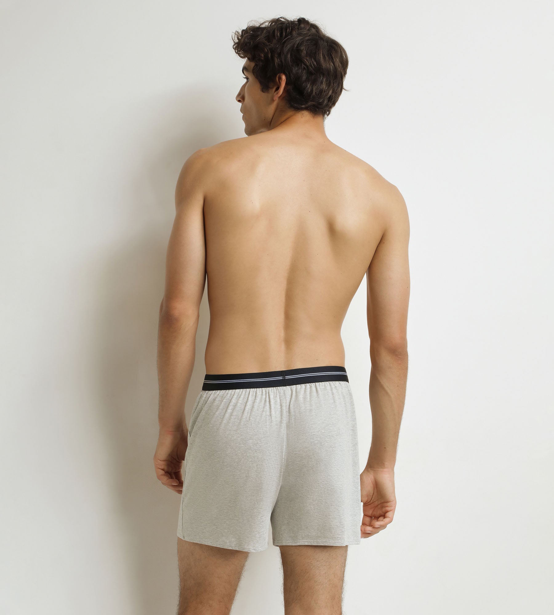 DIM Men's boxer shorts Dim Icons Heather Grey
