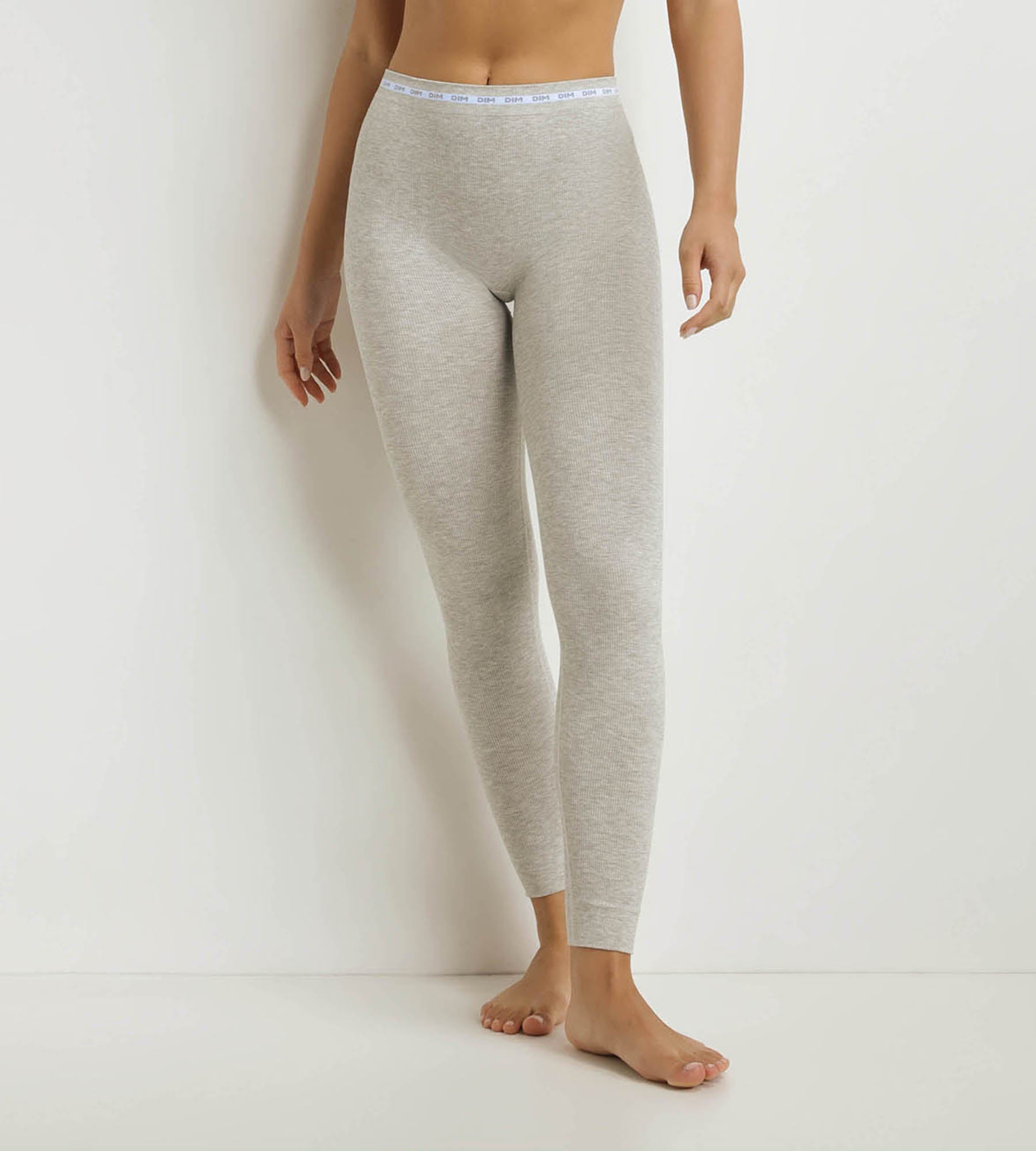 DIM Women's ribbed fabric leggings Dim Icons