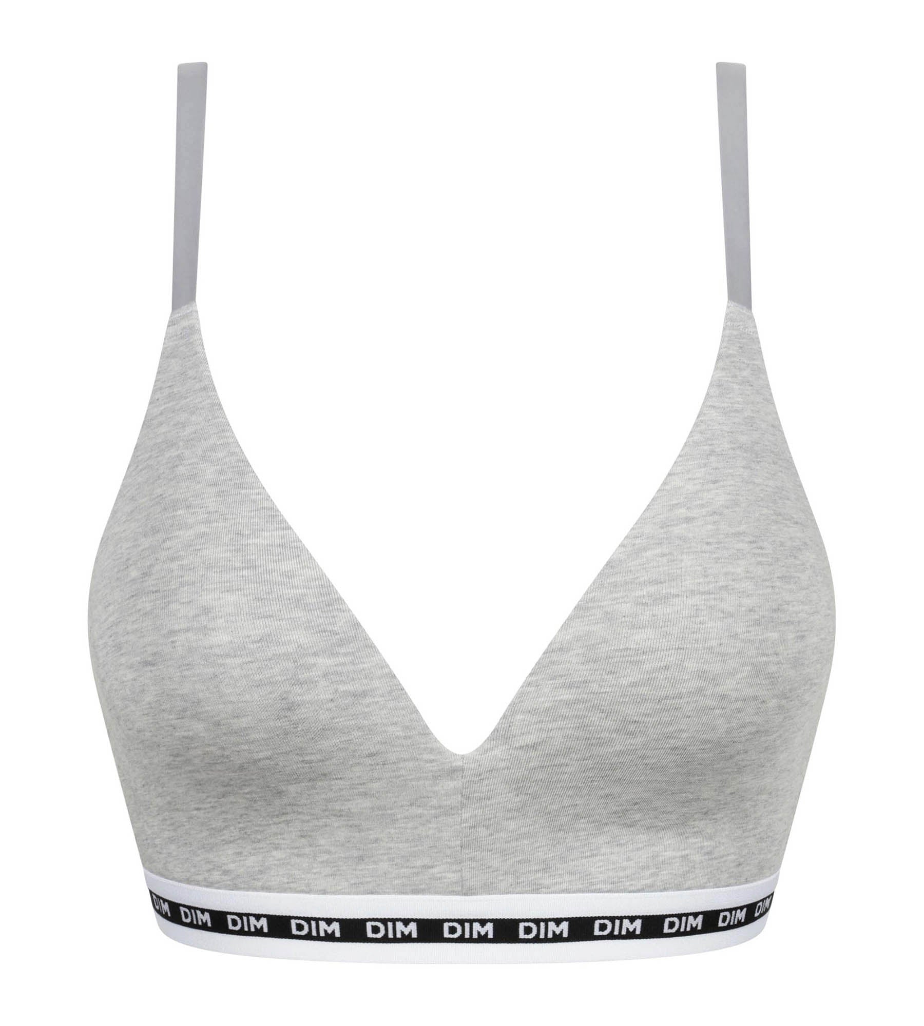 DIM Dim Icons grey padded triangle bra