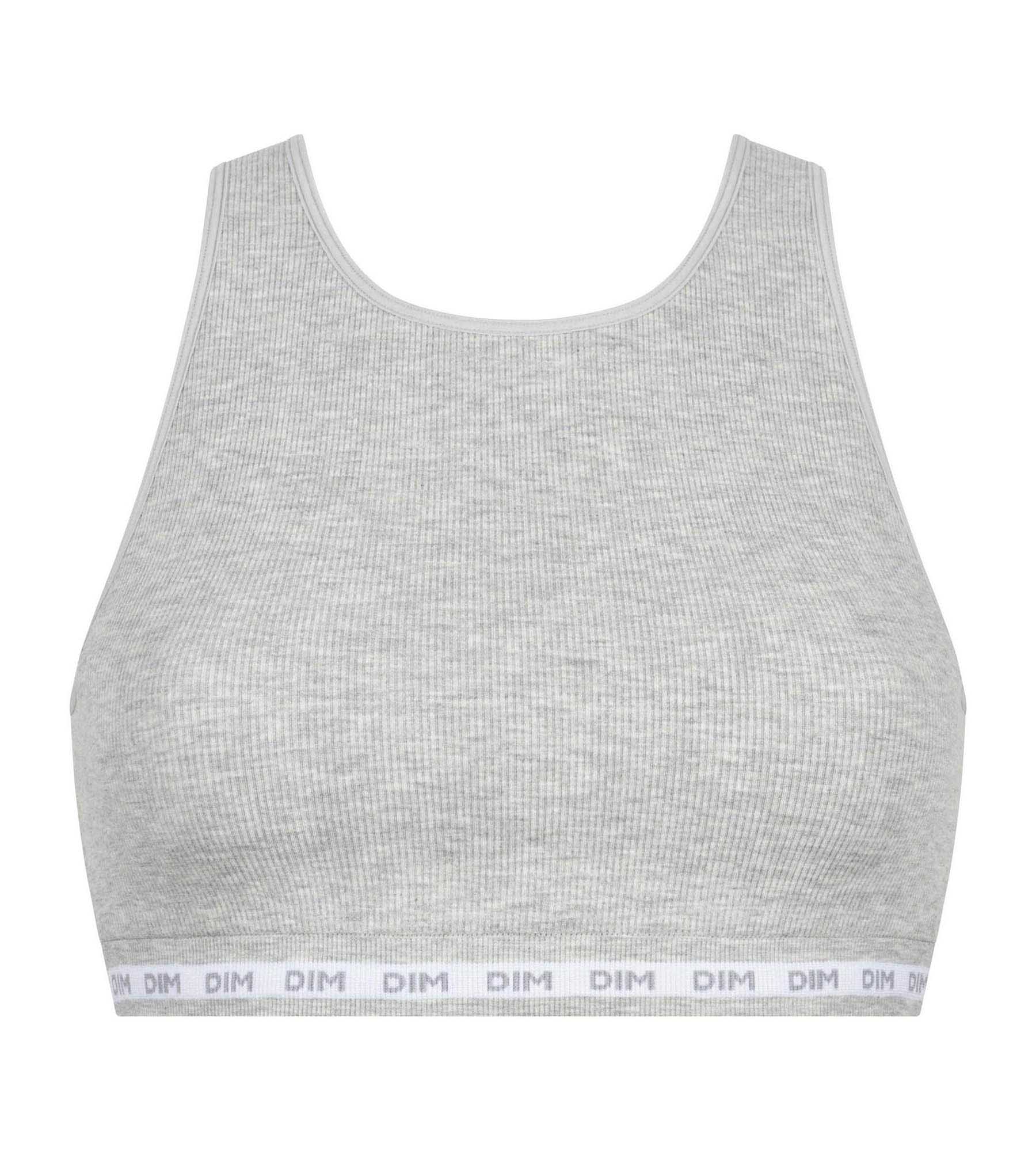 DIM Ribbed fabric crop top Dim Icons